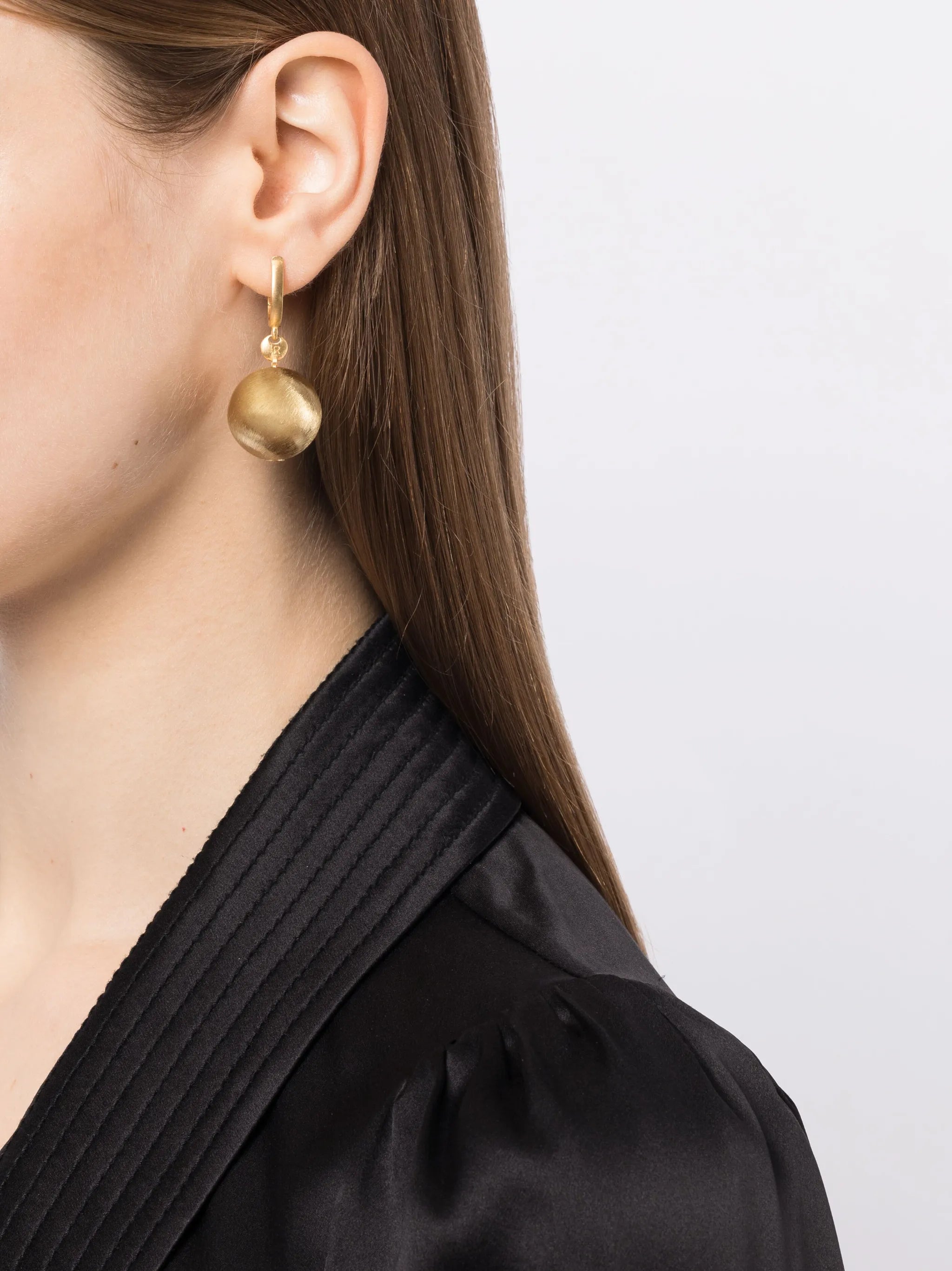 14kt yellow gold drop earrings