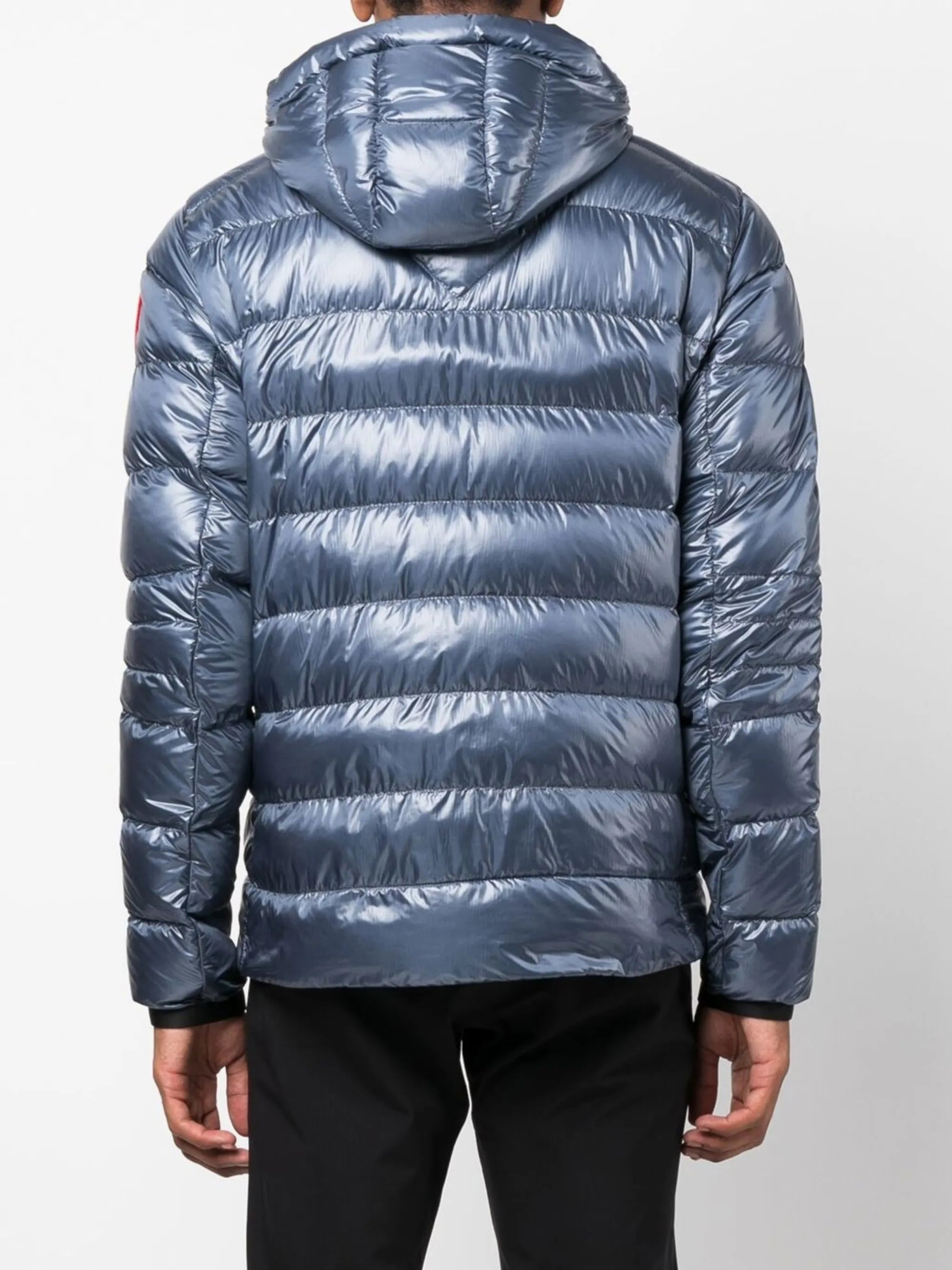 Crofton packable hooded jacket