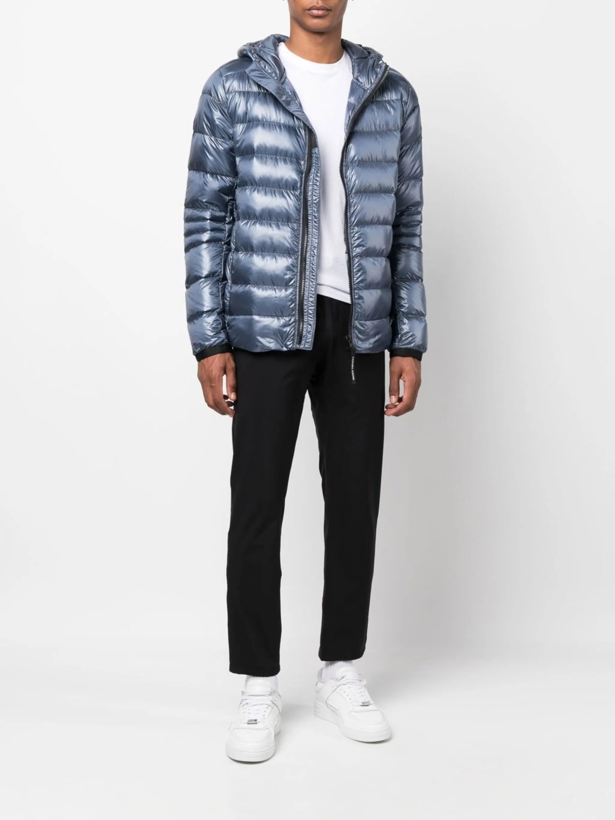 Crofton packable hooded jacket