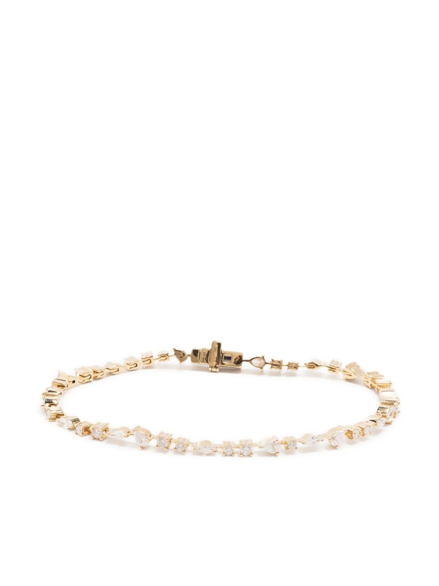 14kt yellow gold Premier Amigos diamond tennis bracelet