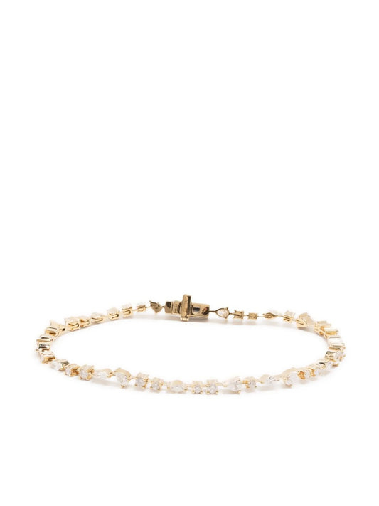 14kt yellow gold Premier Amigos diamond tennis bracelet