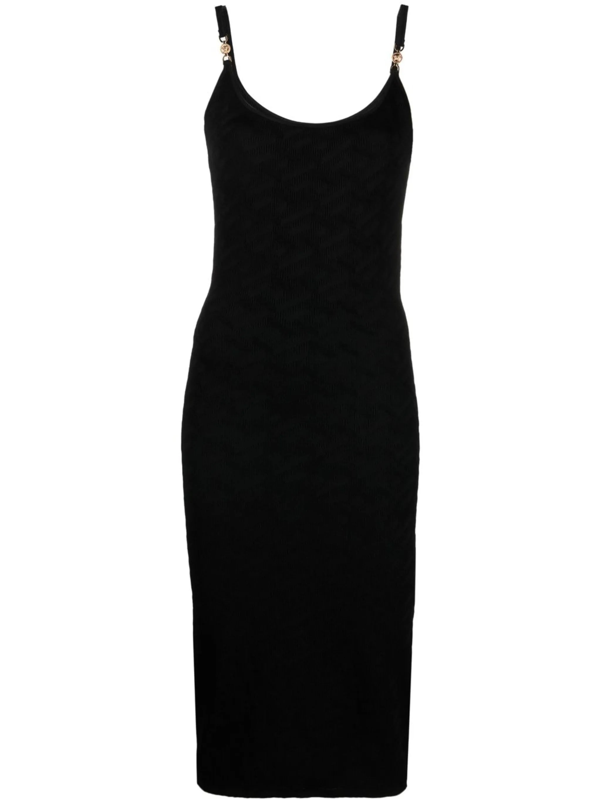 La Greca jacquard pencil dress