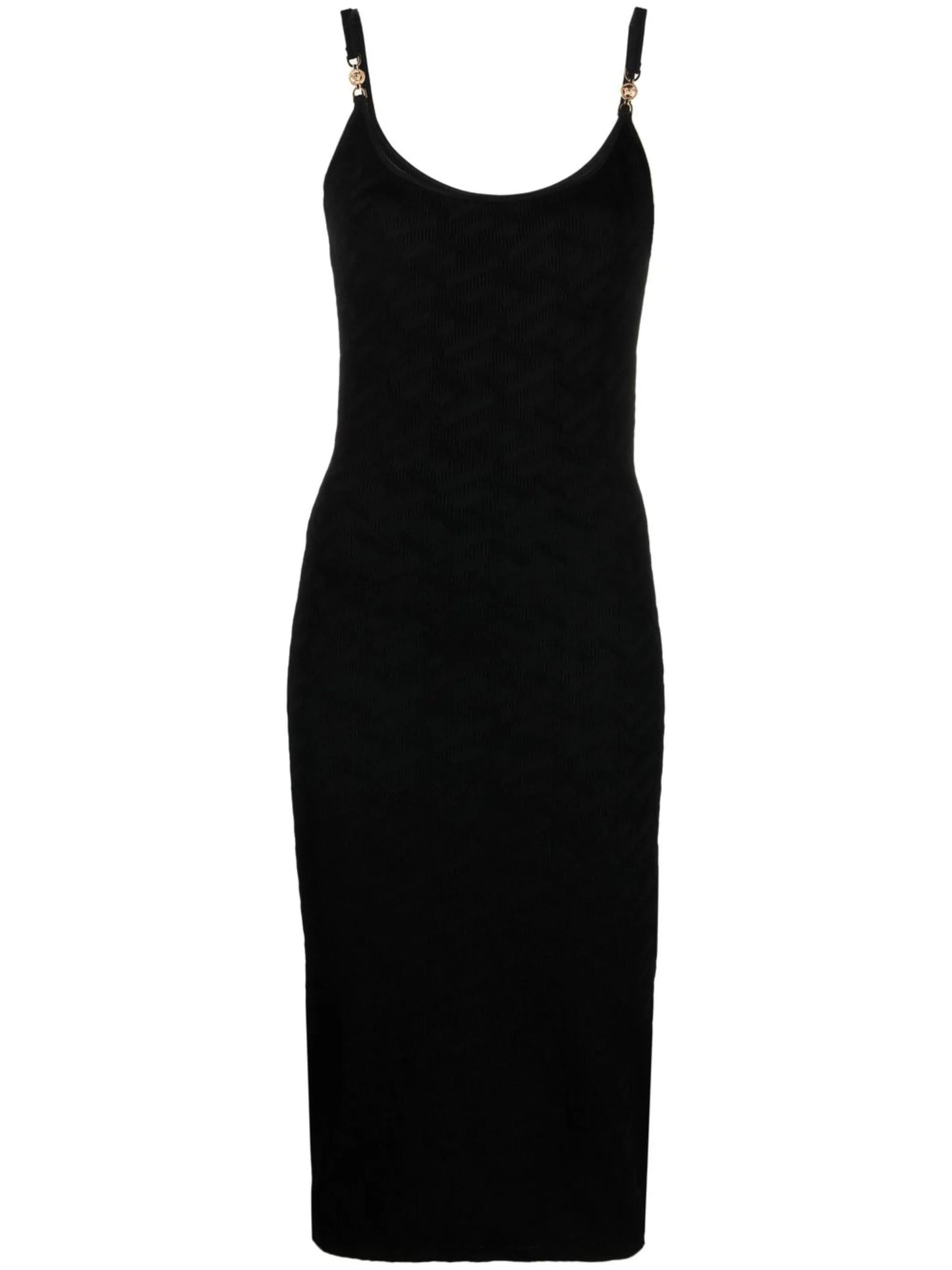 La Greca jacquard pencil dress