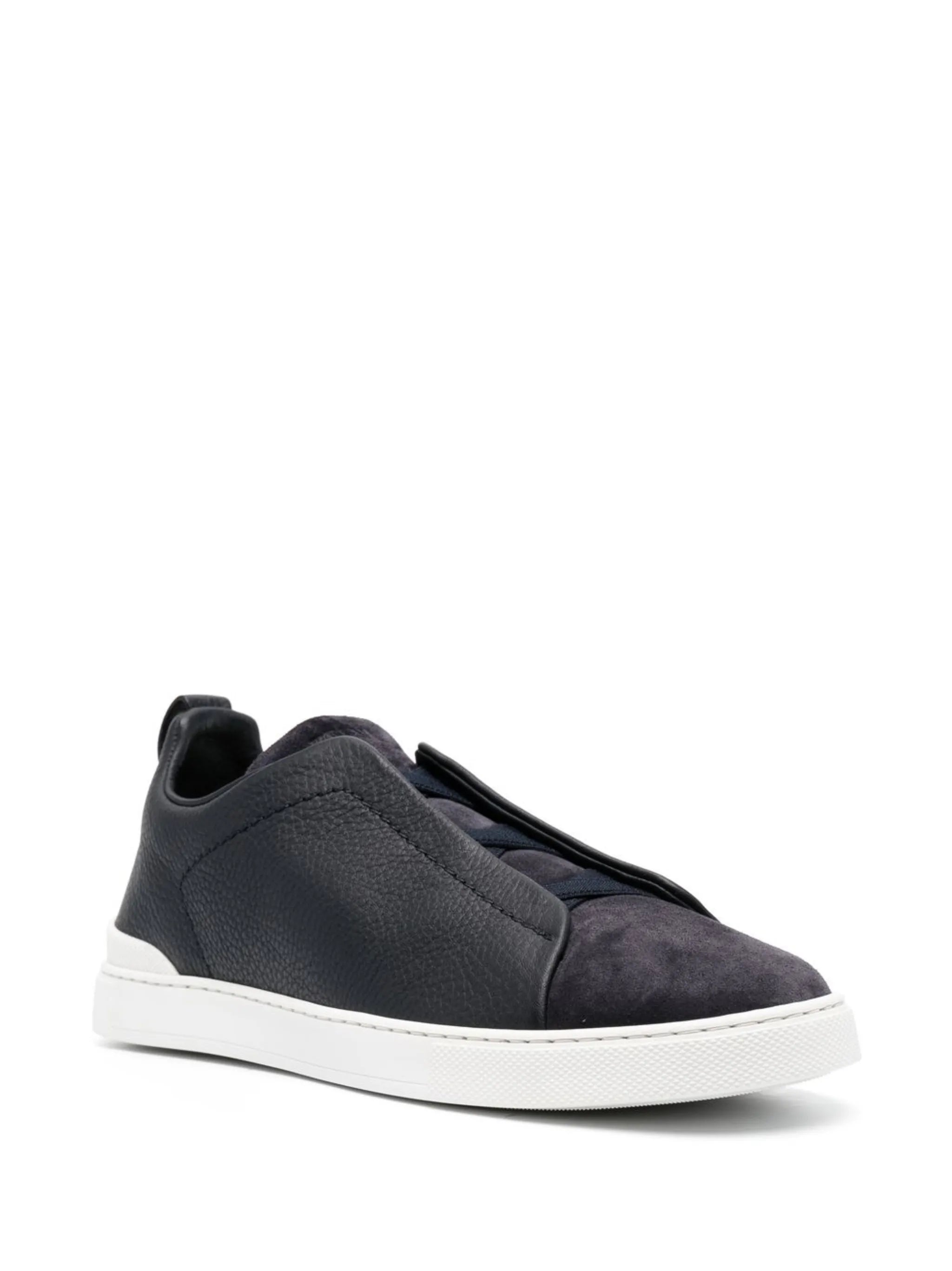 slip-on suede sneakers