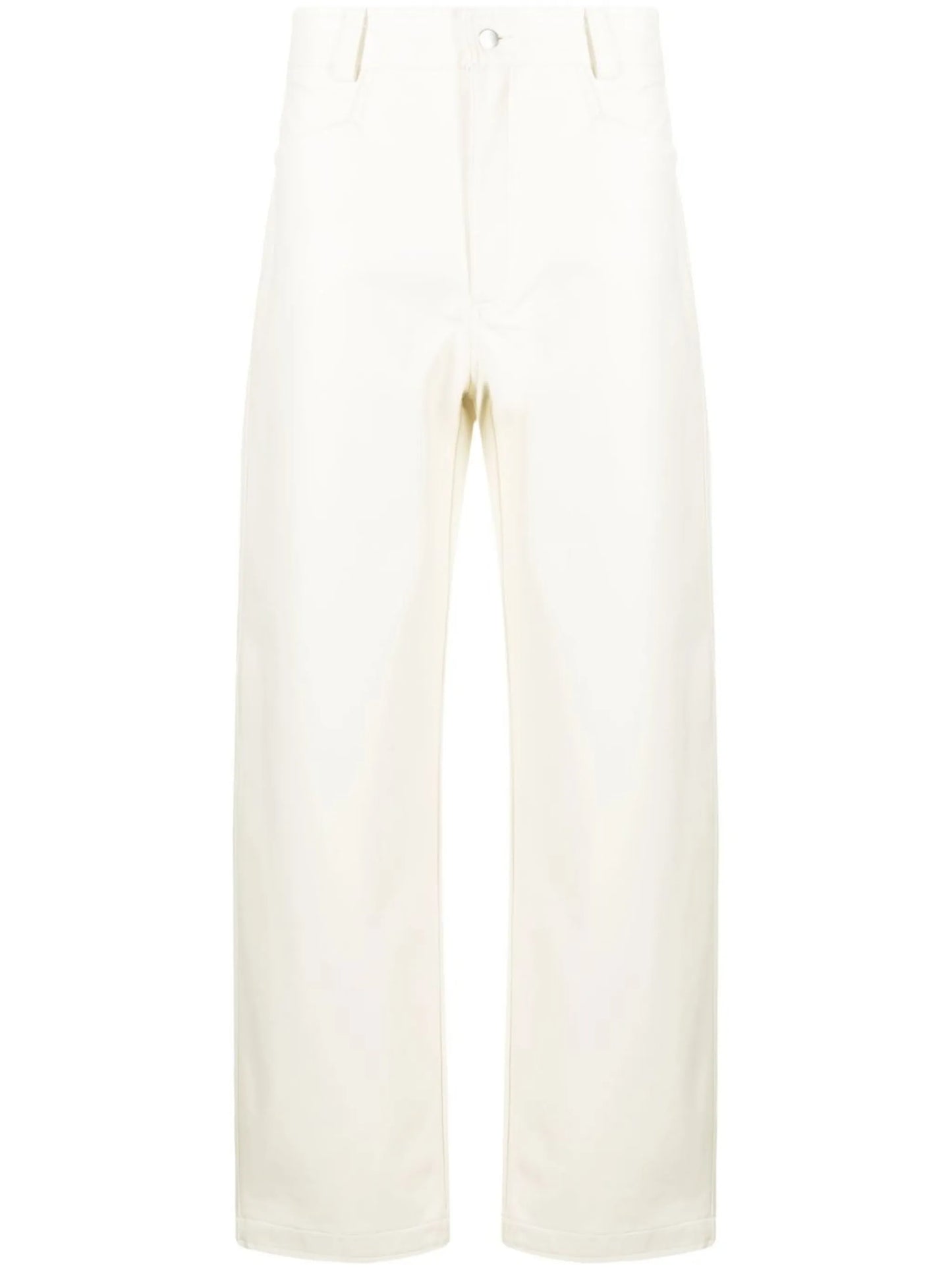 straight-leg baggy trousers
