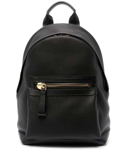 Buckley grained leather backpack