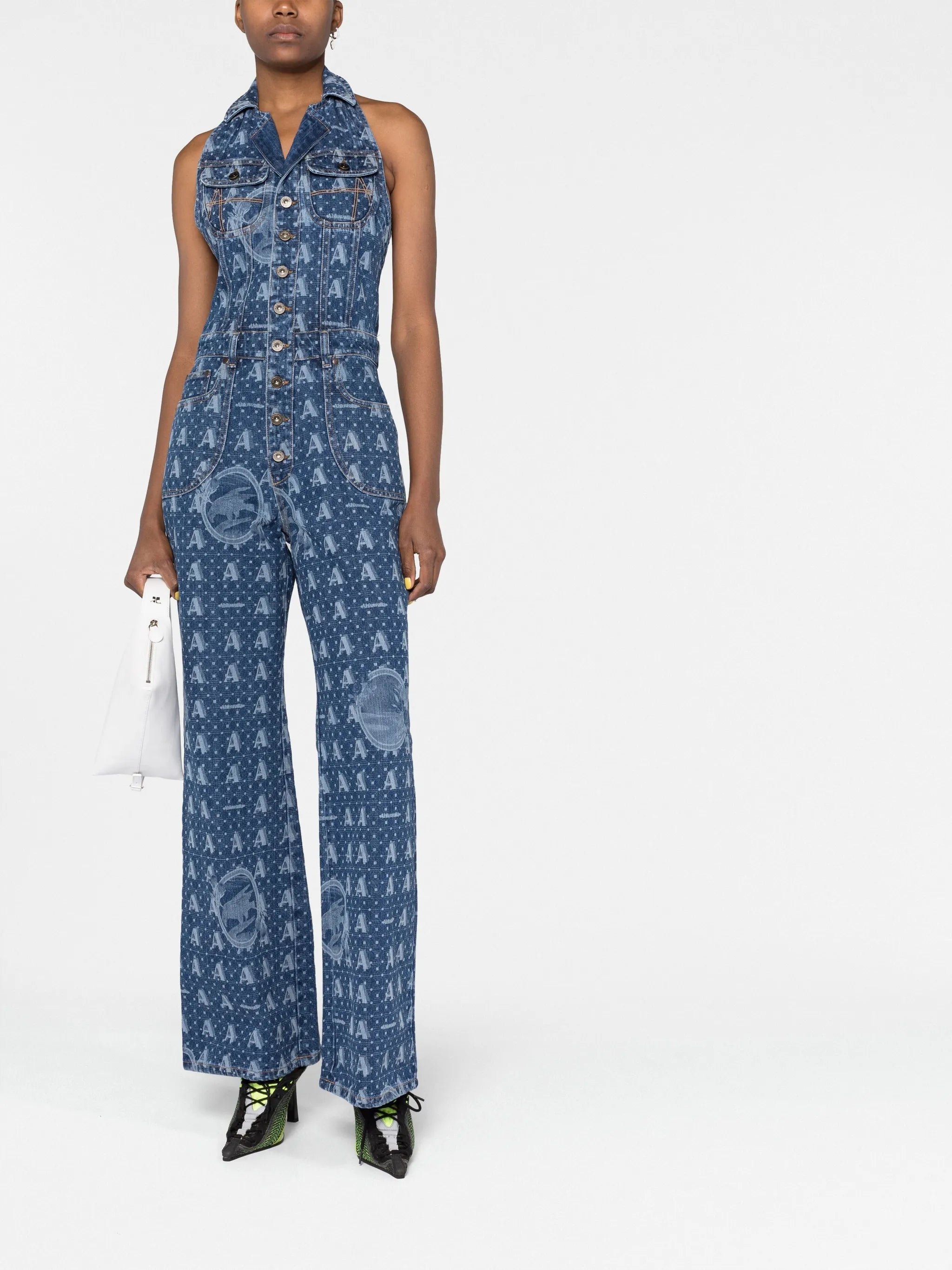 Mombasa denim jumpsuit