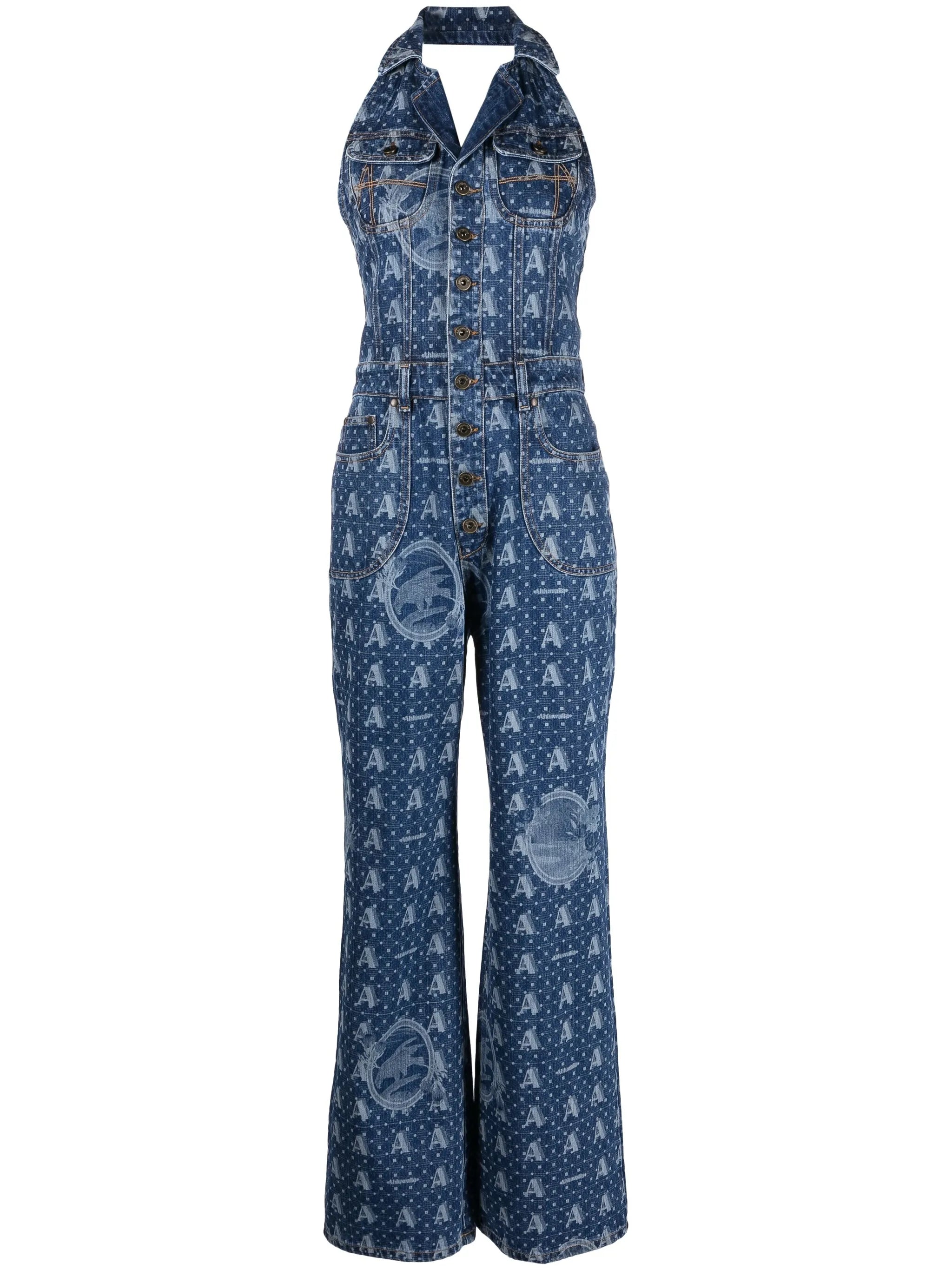 Mombasa denim jumpsuit