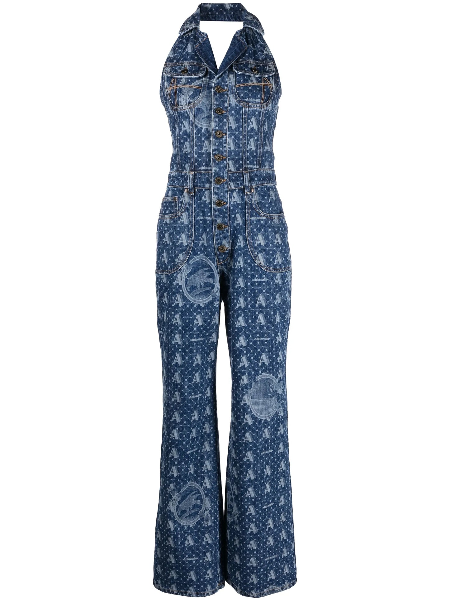 Mombasa denim jumpsuit