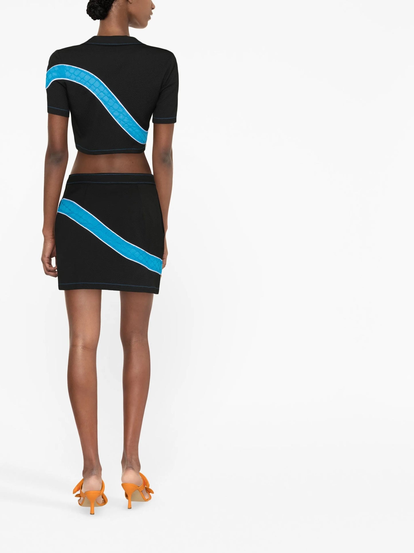 Priya high-waisted mini skirt