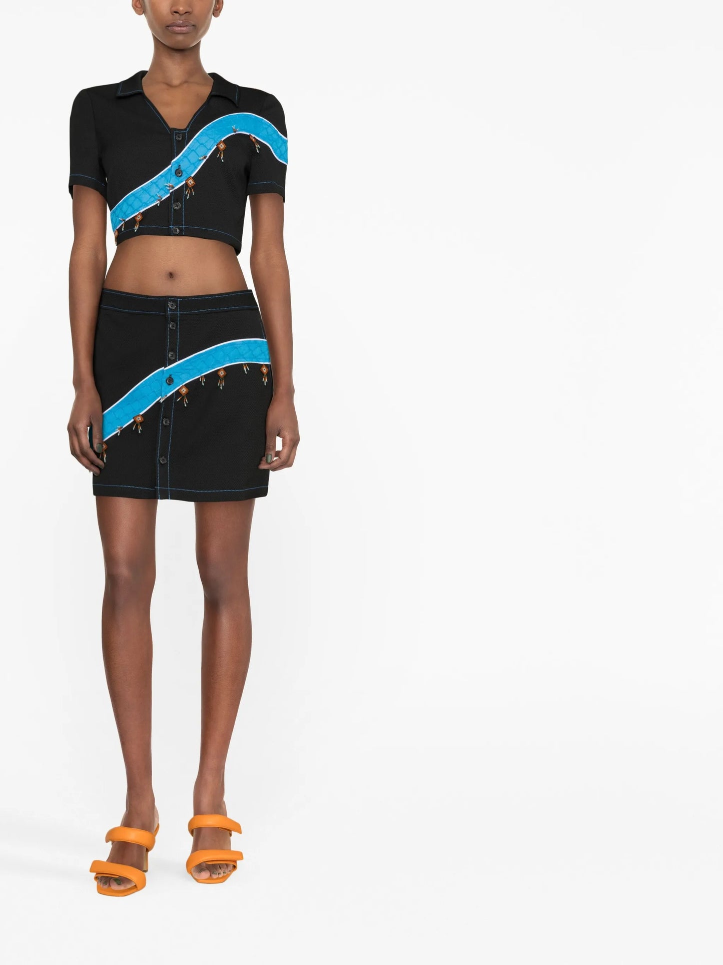 Priya cropped top