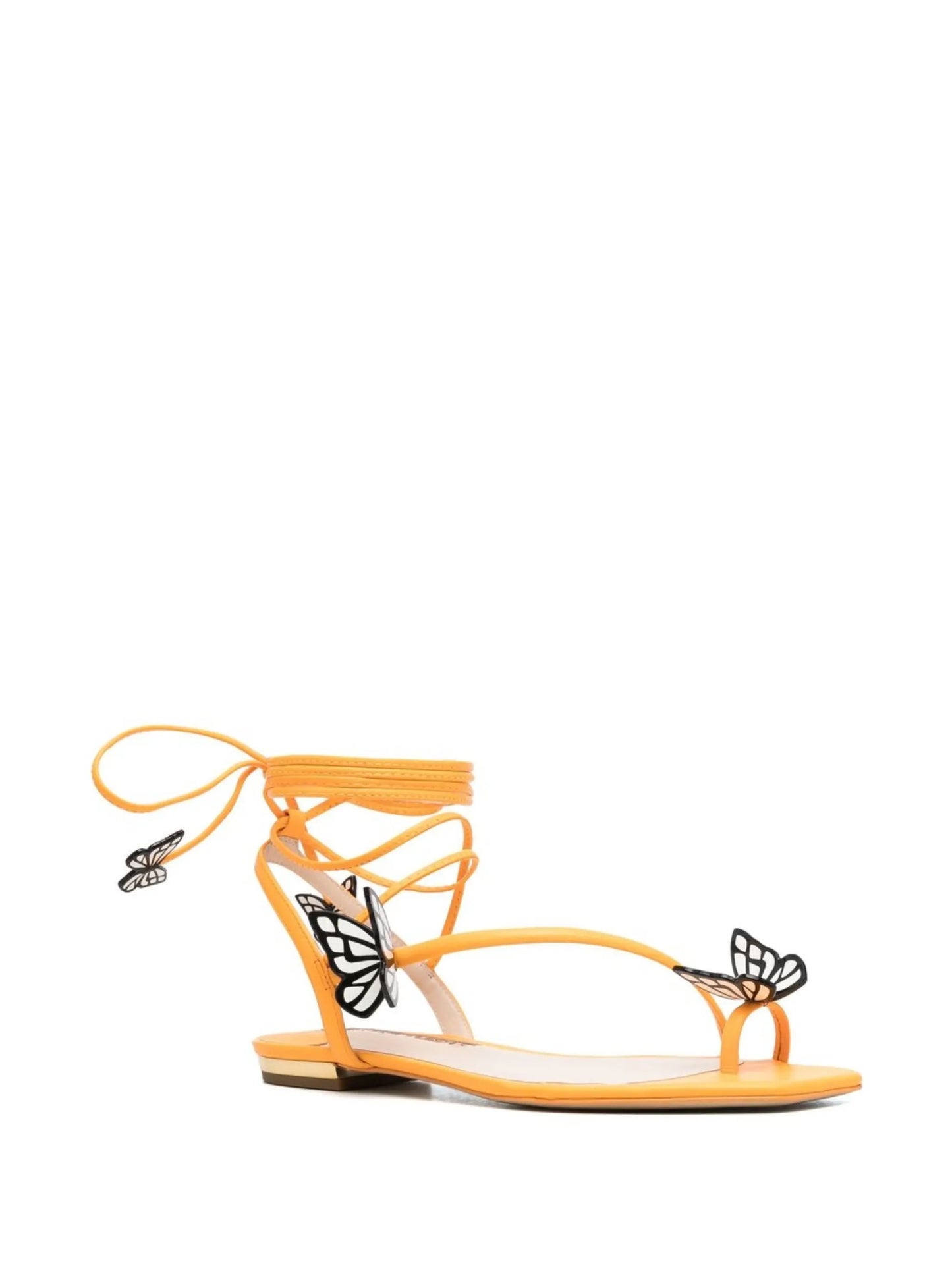 Vanessa butterfly-detailed flat sandals