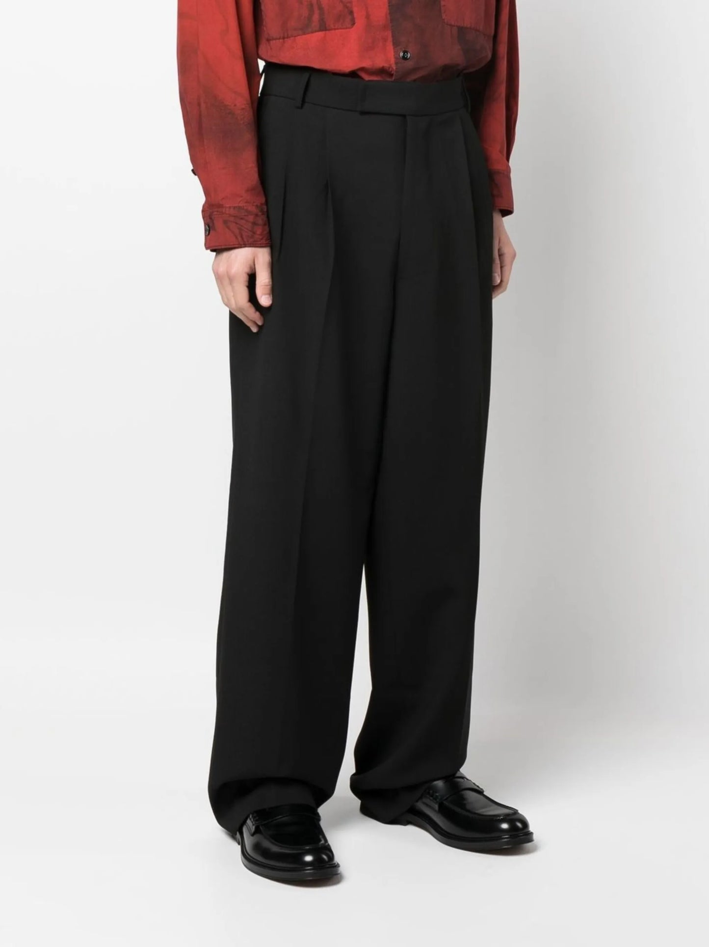 Bea wide-leg suit trousers