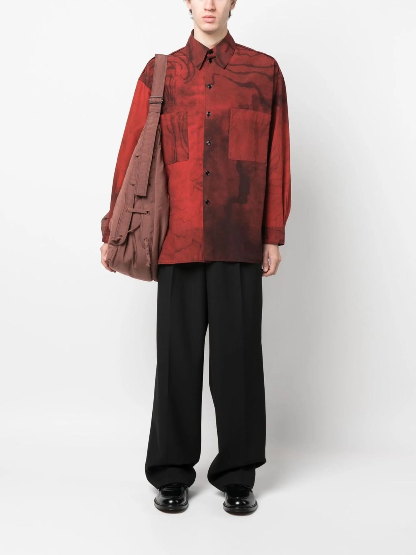 Bea wide-leg suit trousers