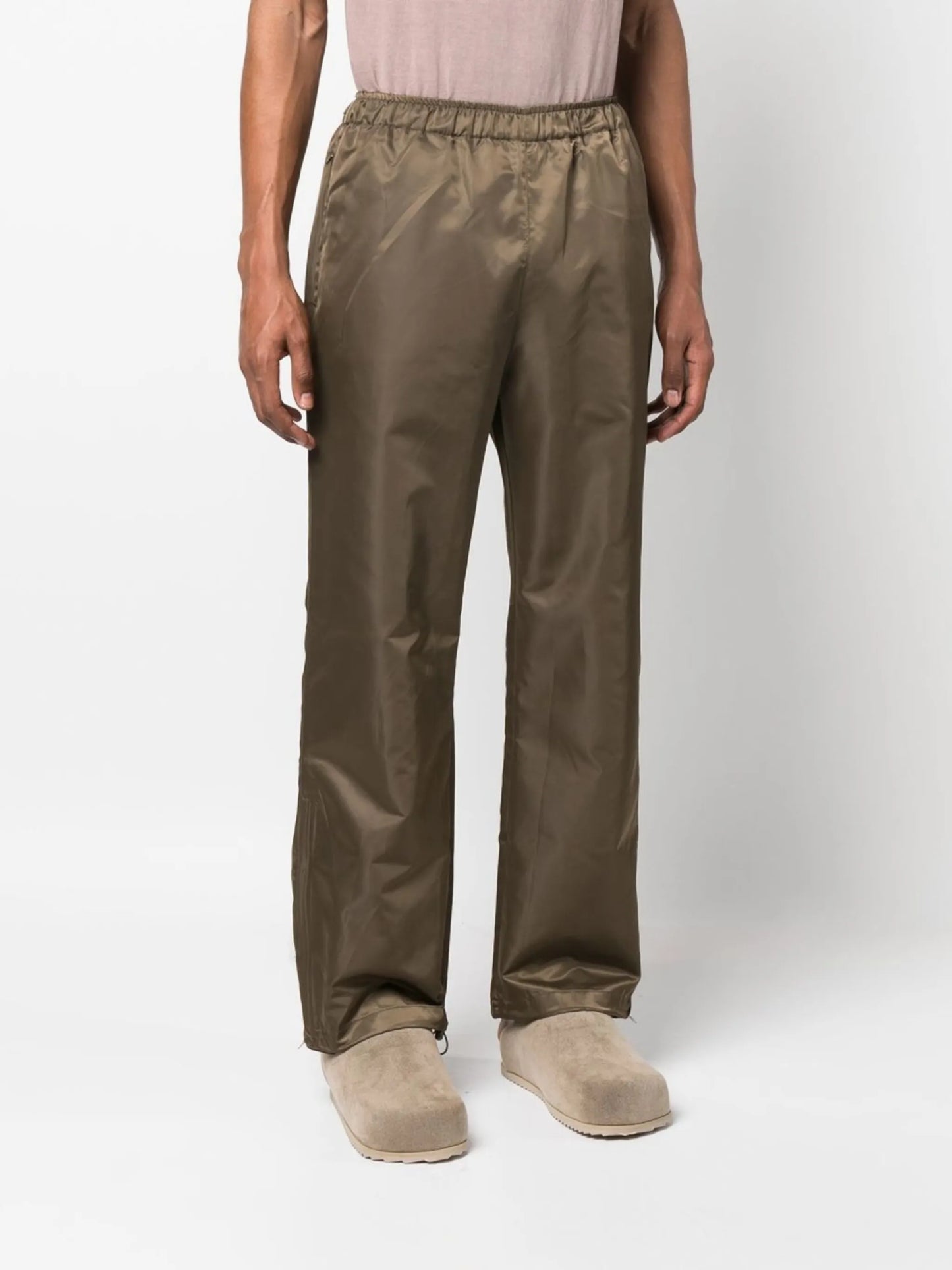 Kevin metallic sheen track pant