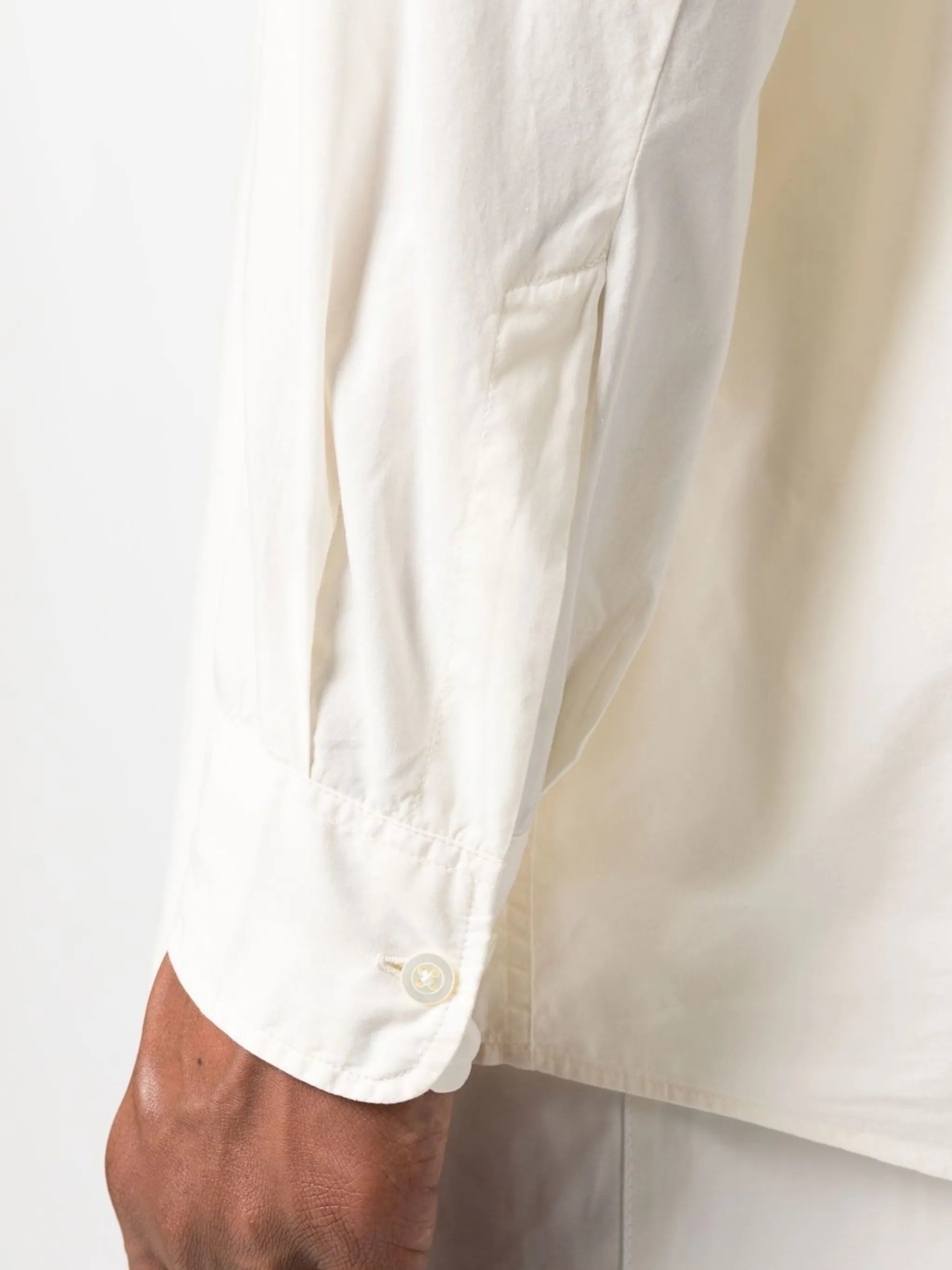 oversized organic cotton shirt