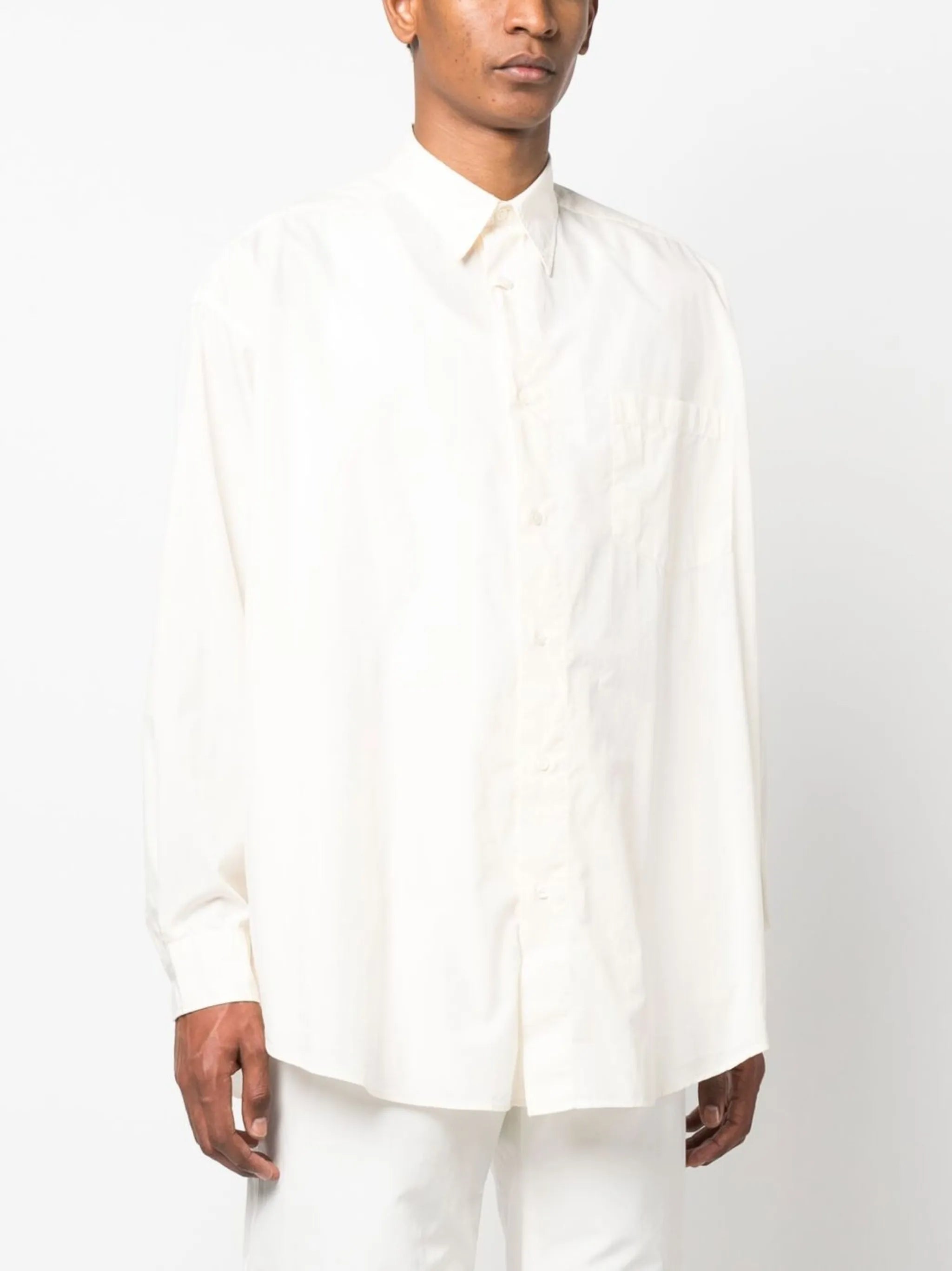 oversized organic cotton shirt