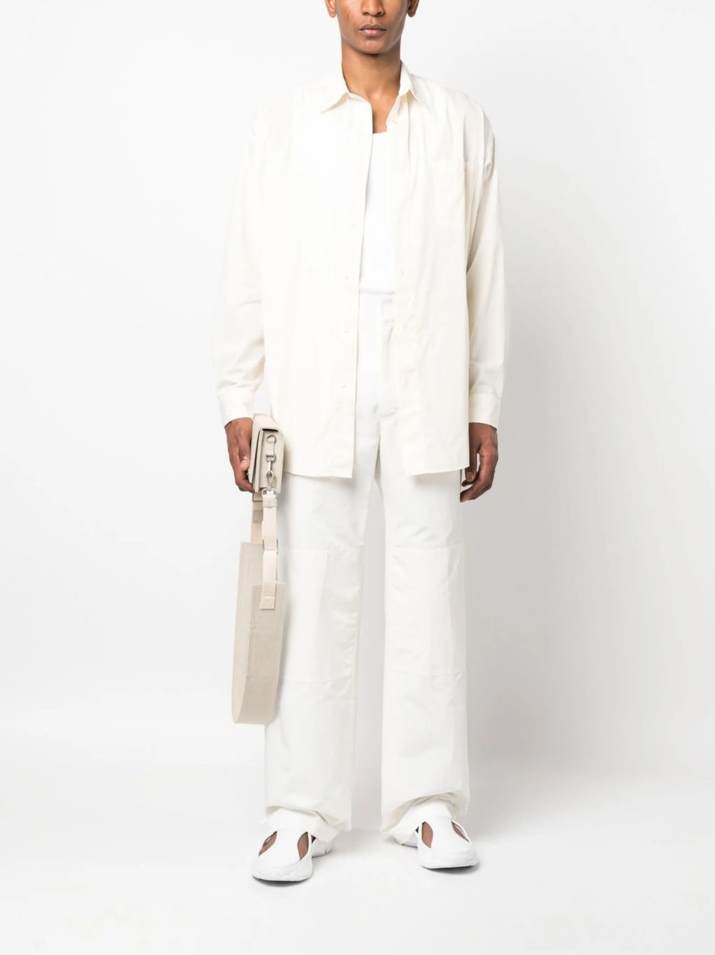 oversized organic cotton shirt