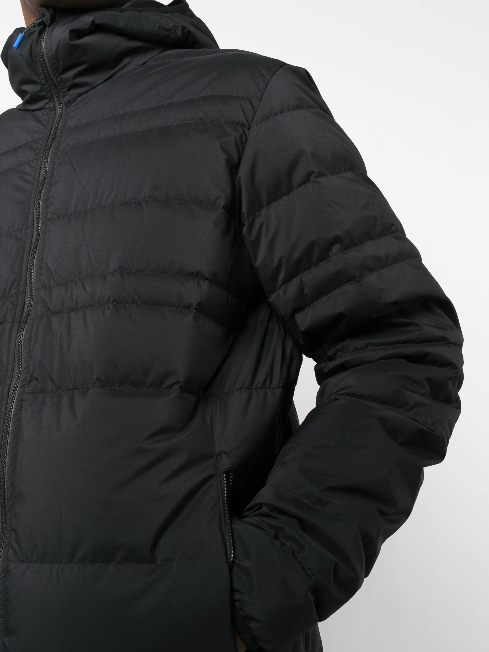hooded padded jacket