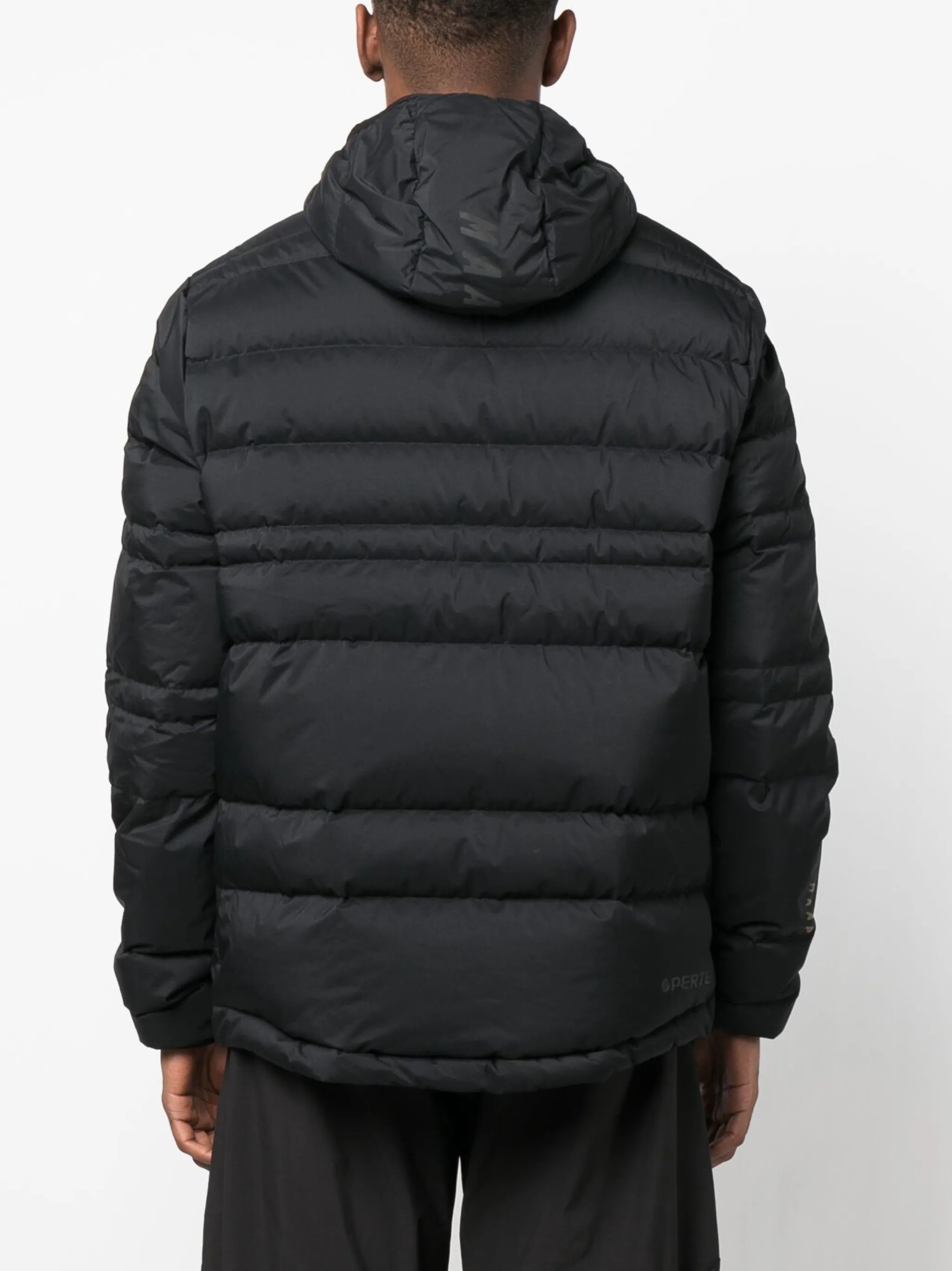 hooded padded jacket