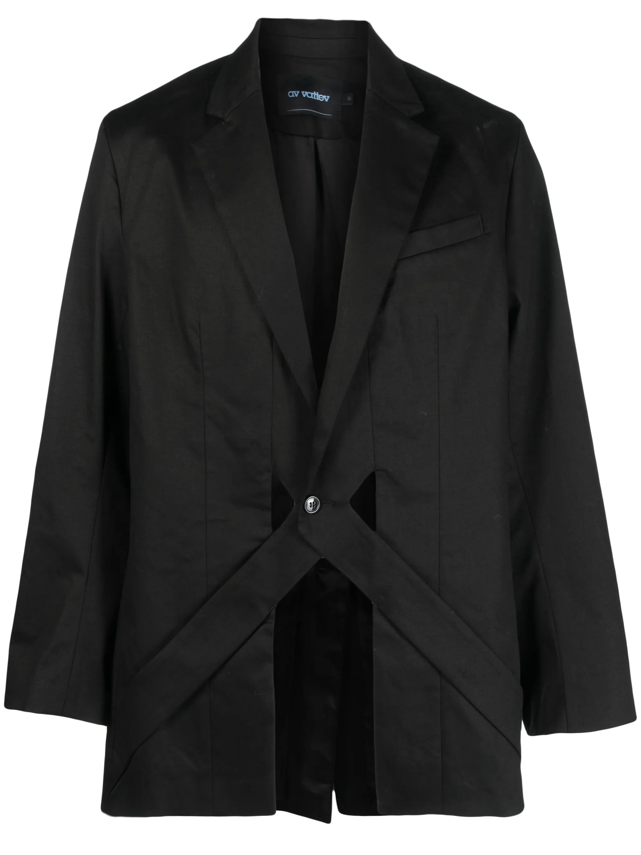 cut-out blazer