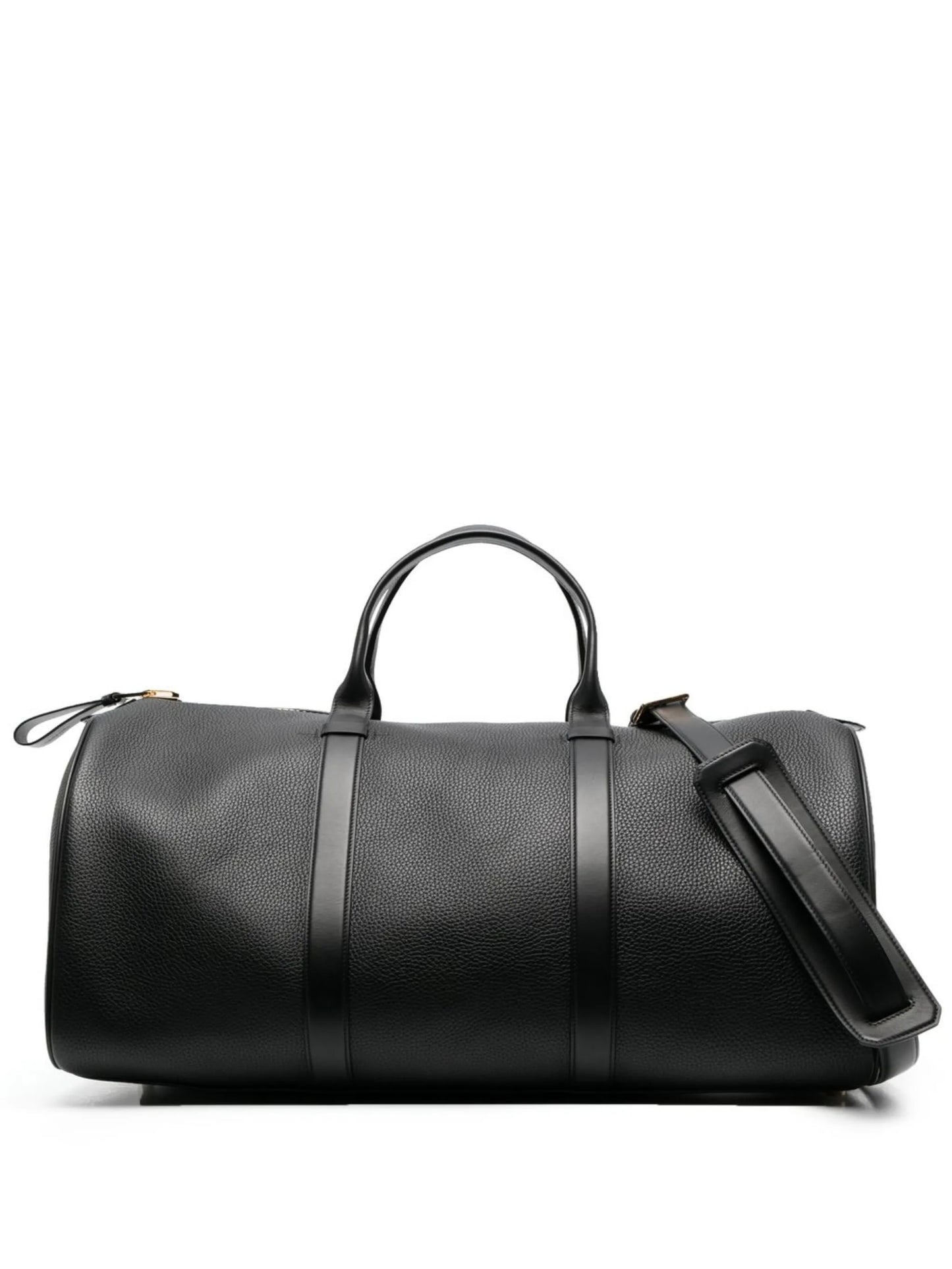 pebbled-texture holdall bag