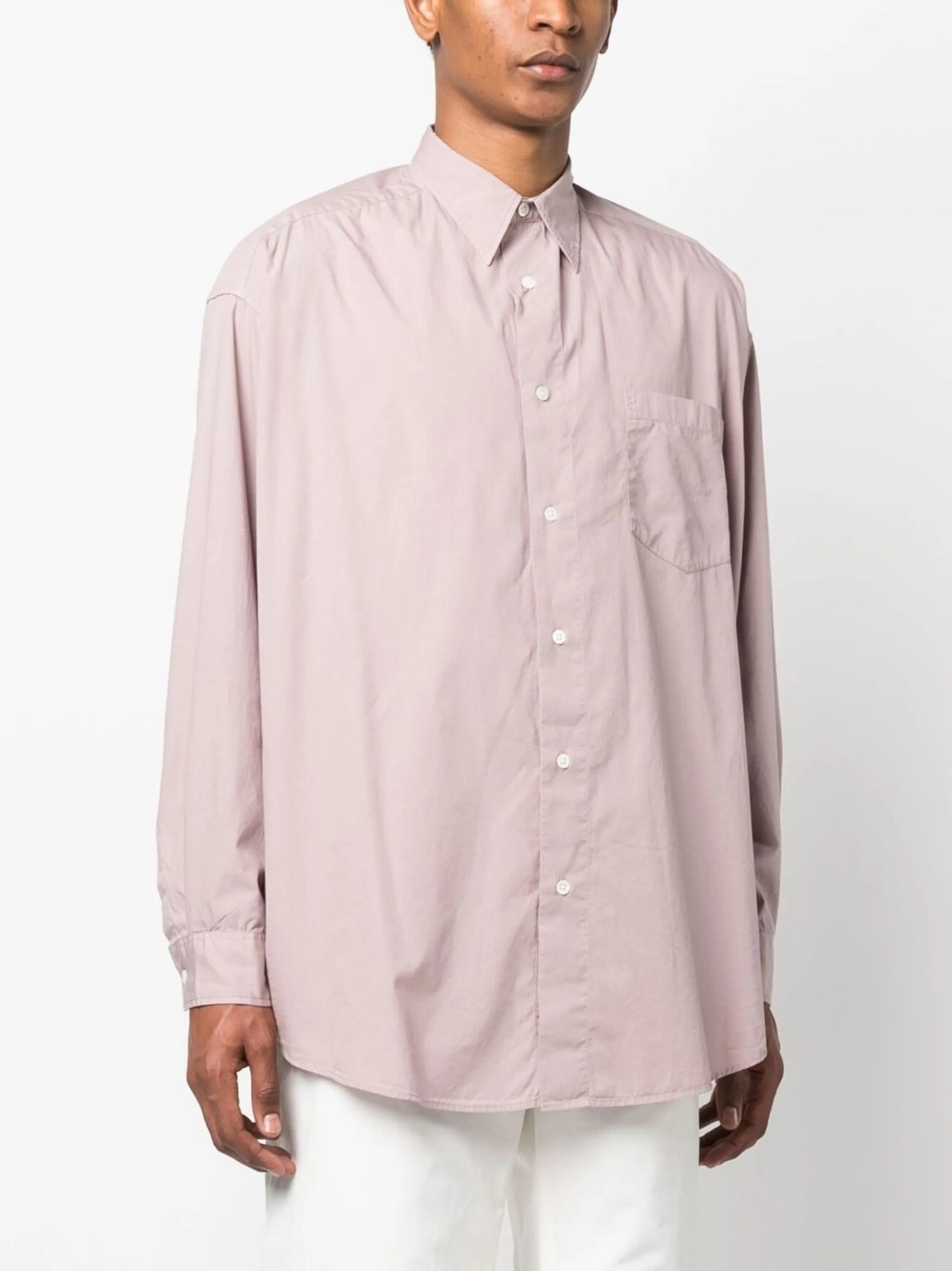 oversized organic cotton shirt
