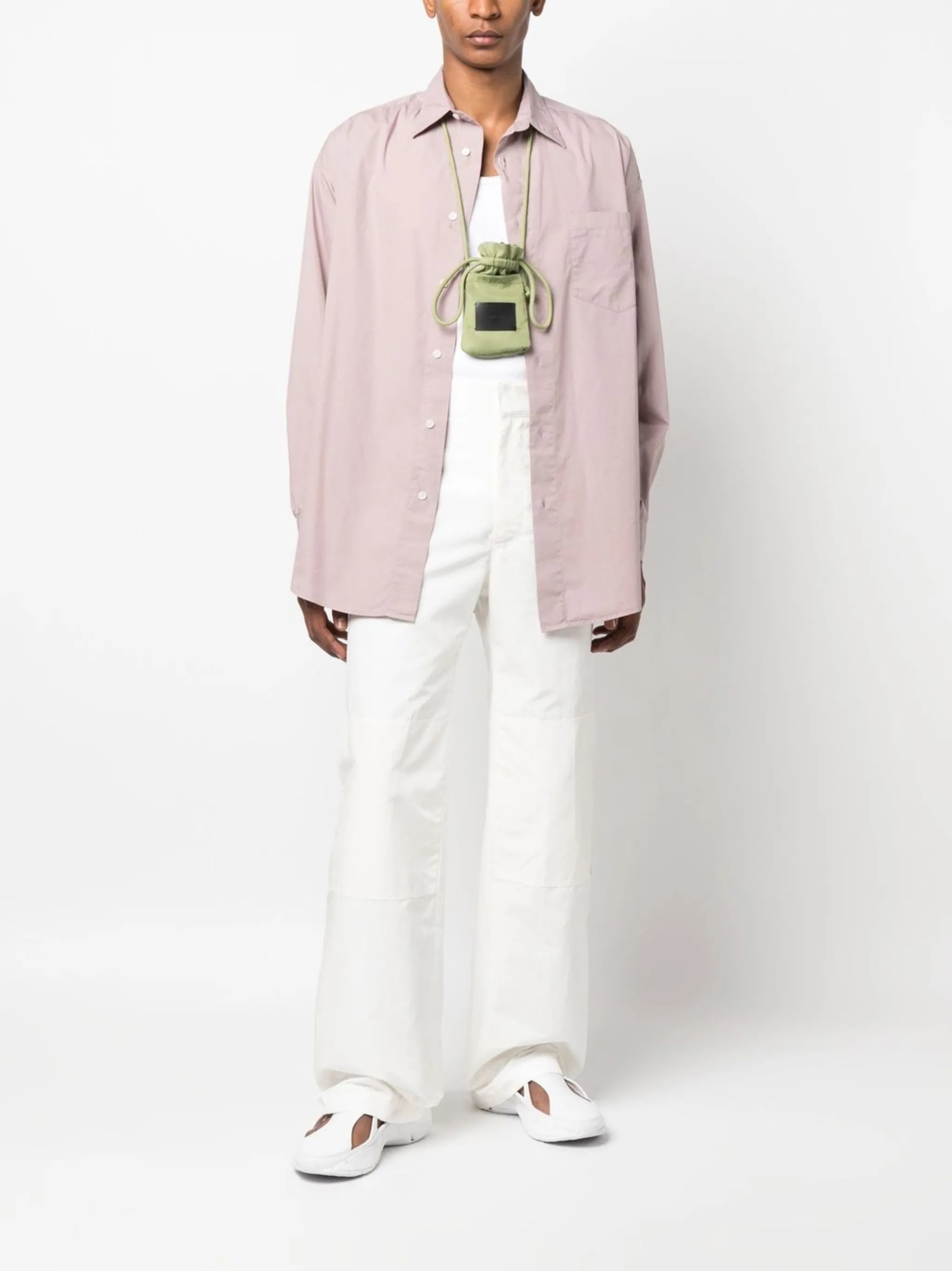 oversized organic cotton shirt