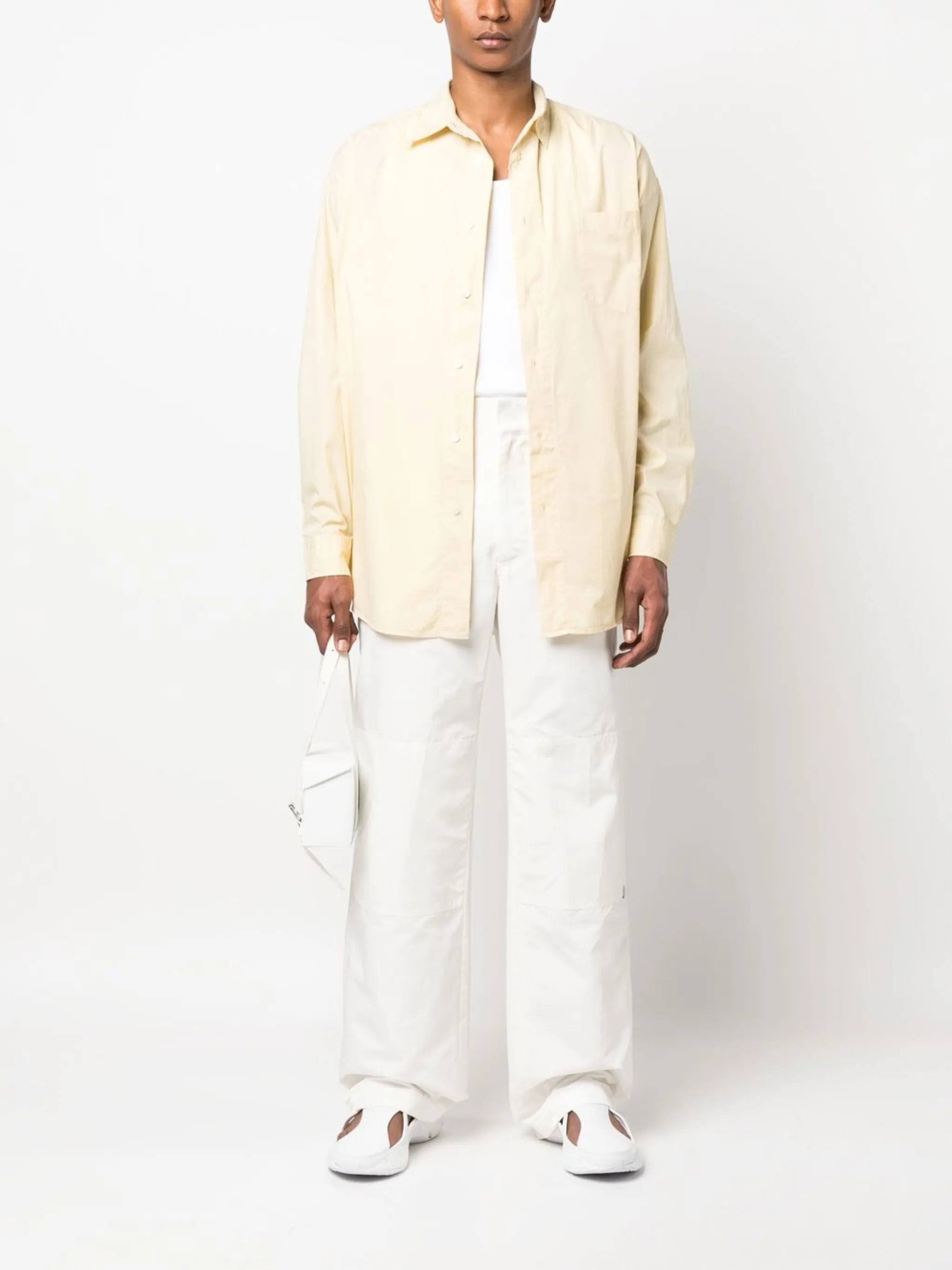 oversized organic cotton shirt