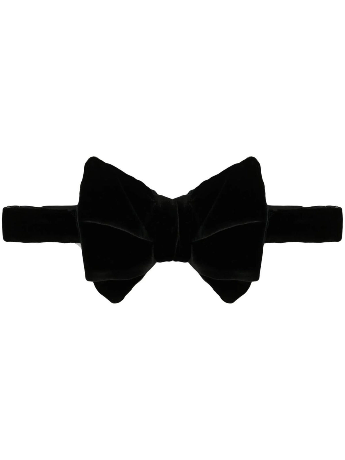 velvet plain bow tie