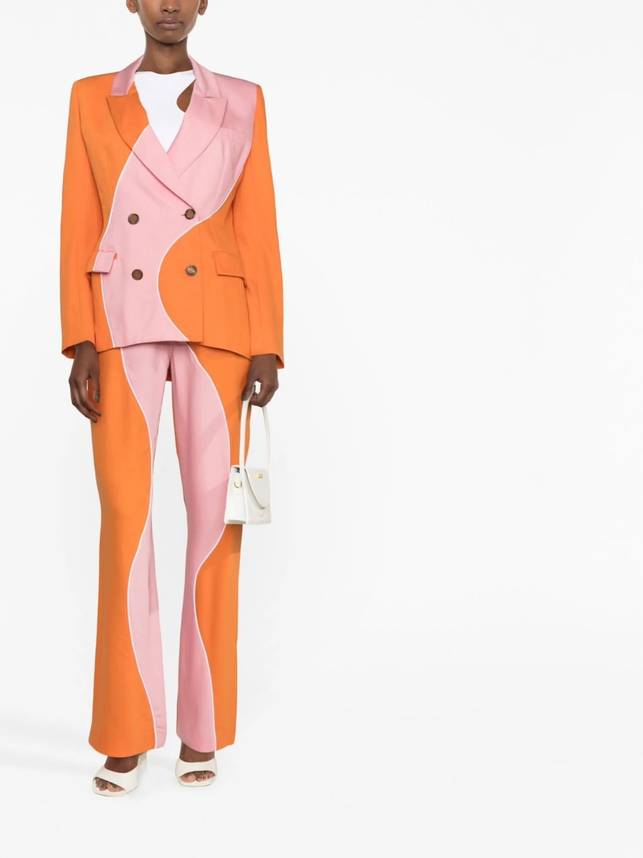 Madhu two-tone blazer