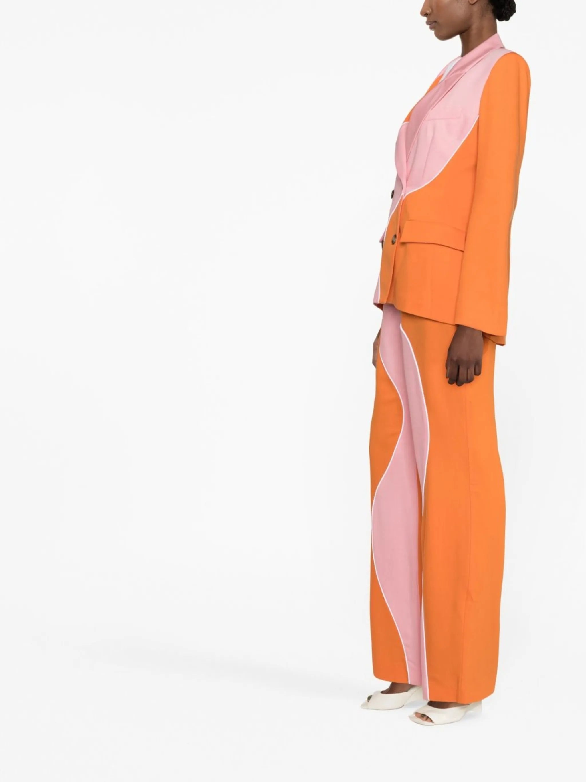 Madhu two-tone blazer