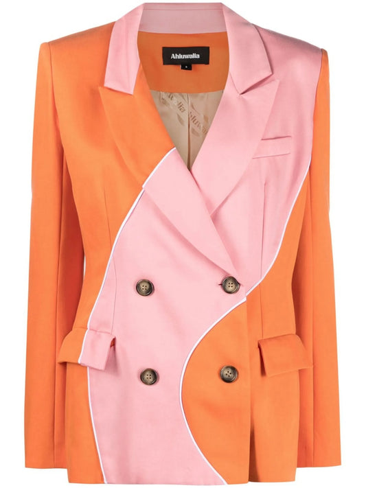 Madhu two-tone blazer