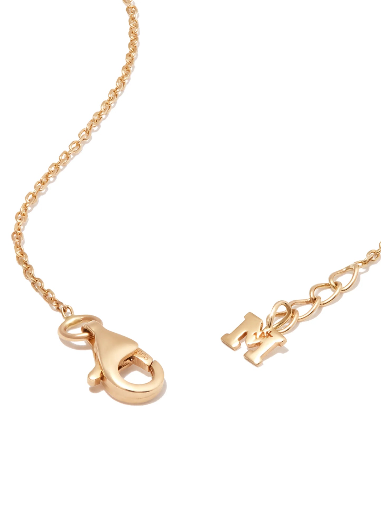 14kt yellow gold turquoise and diamond charm bracelet
