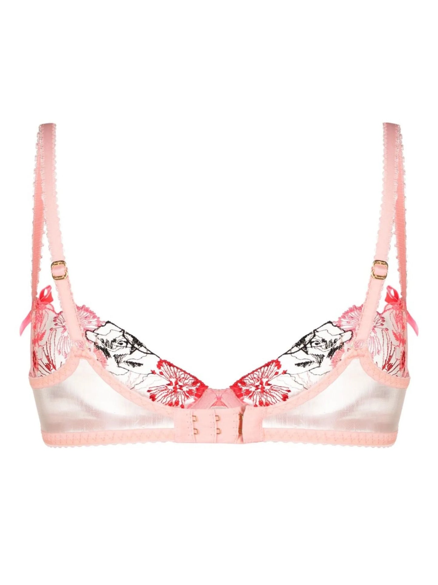 floral-embroidery bra