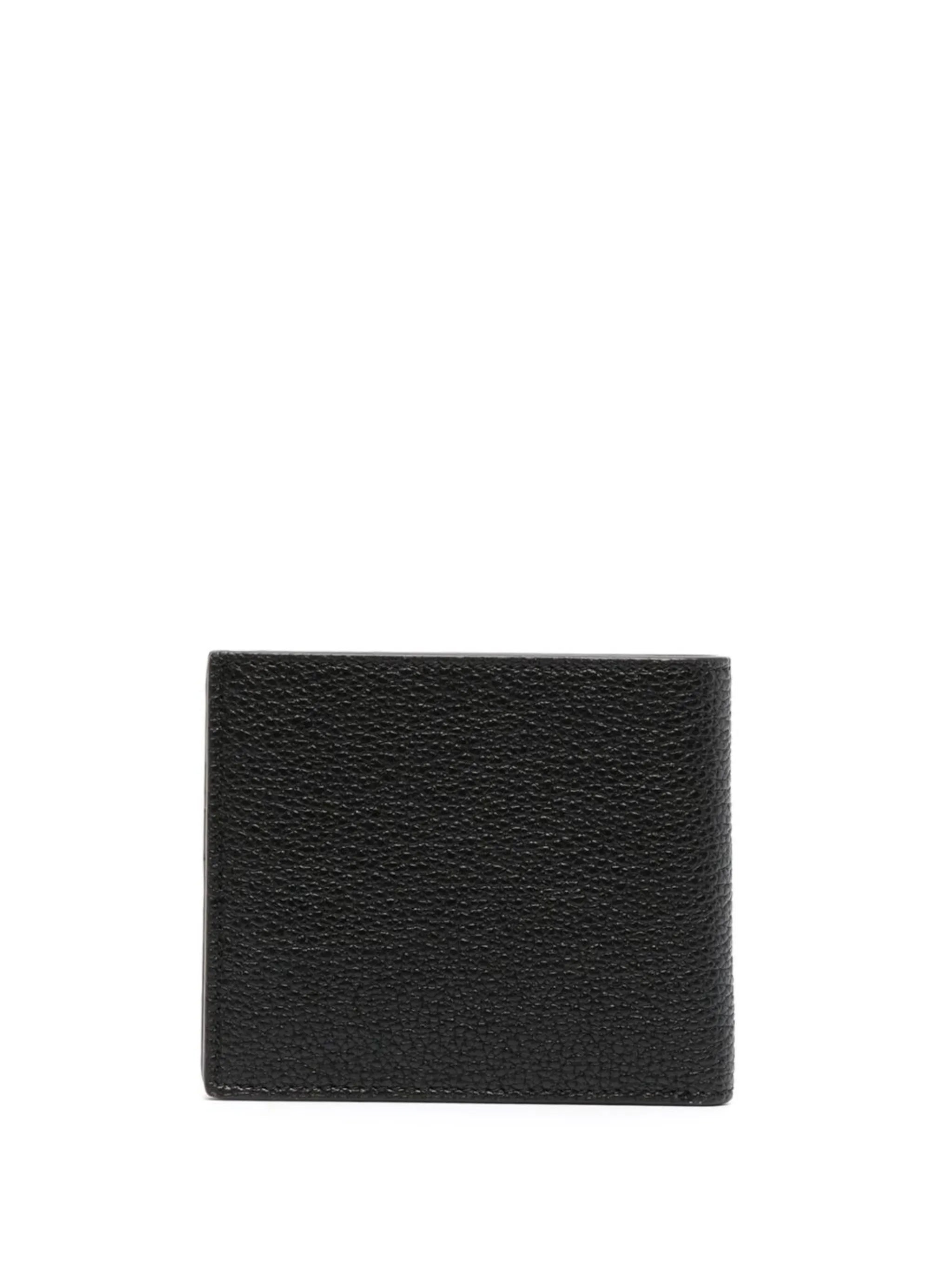 bi-fold leather wallet