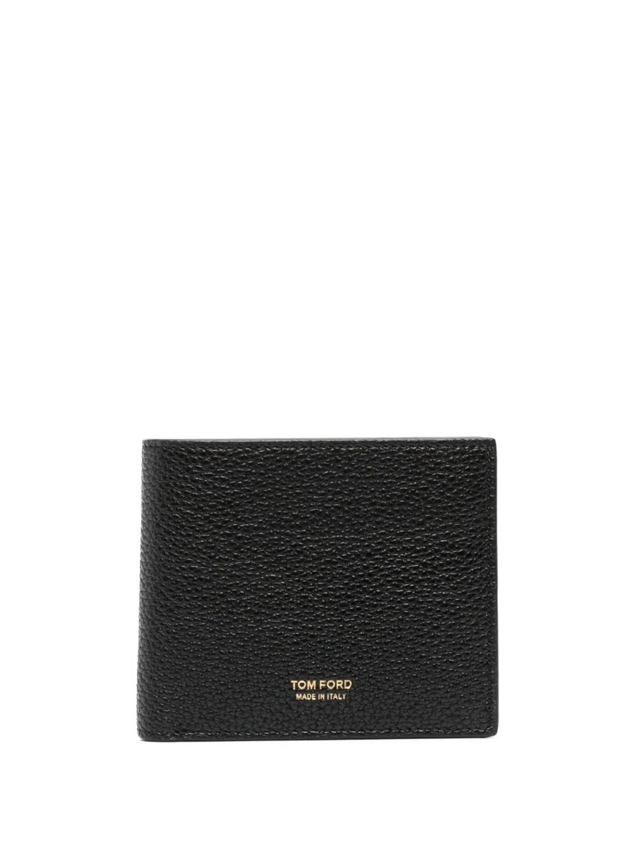 bi-fold leather wallet