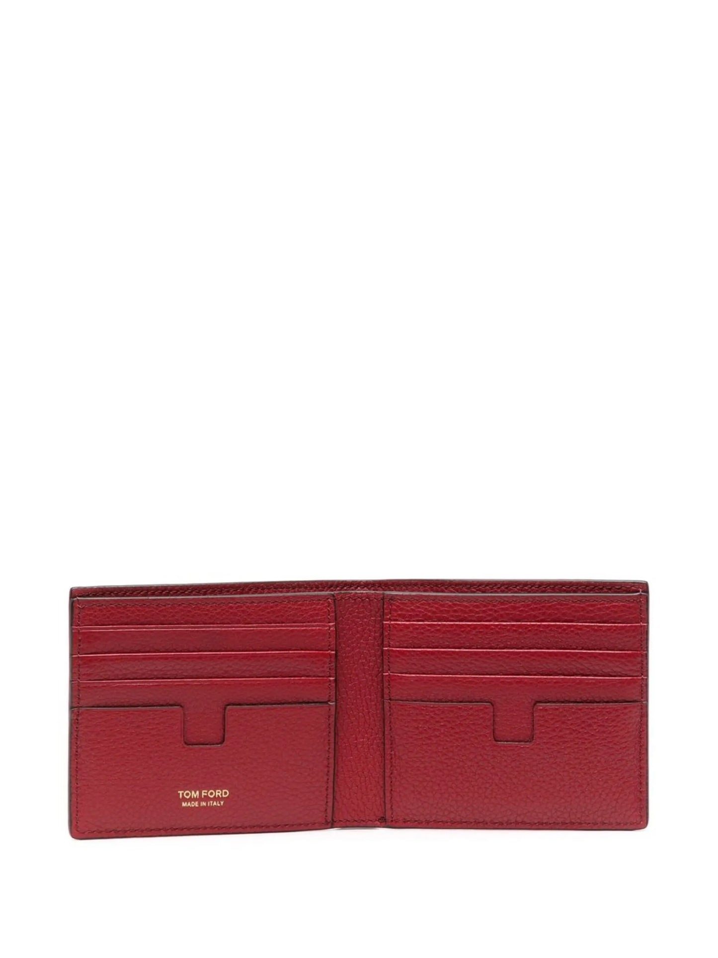 bi-fold leather wallet