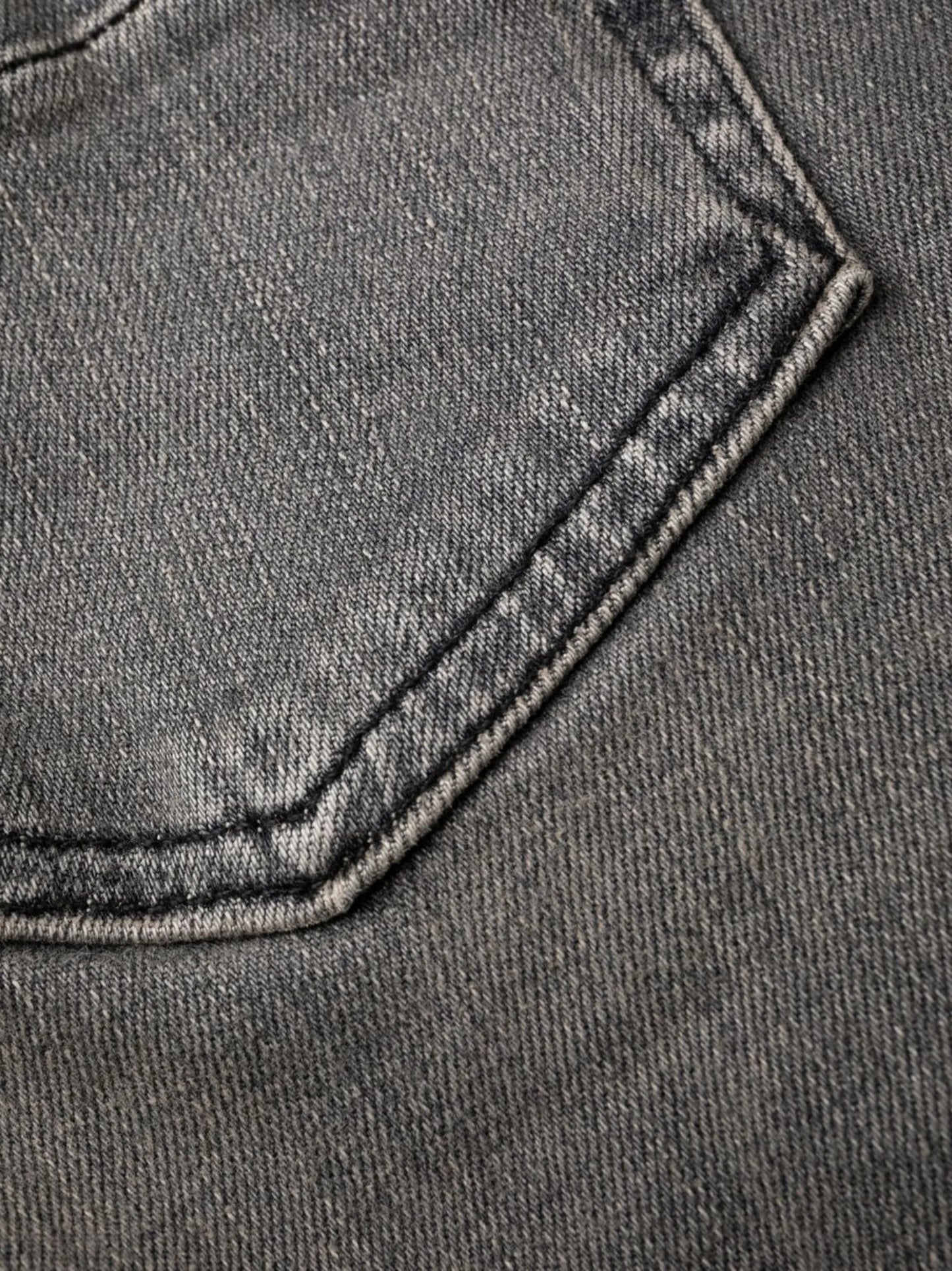 distressed-effect slim-fit jeans