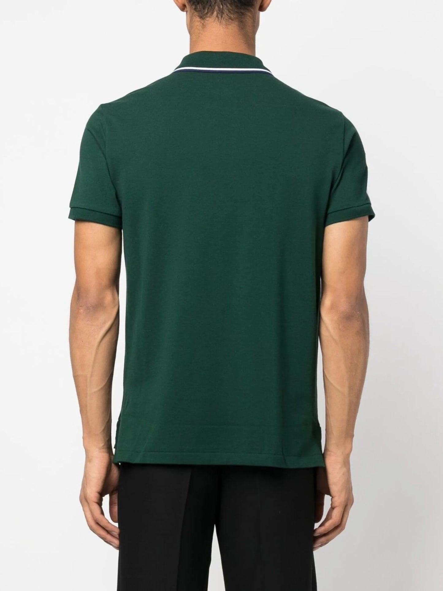 Triple-Pony cotton polo shirt
