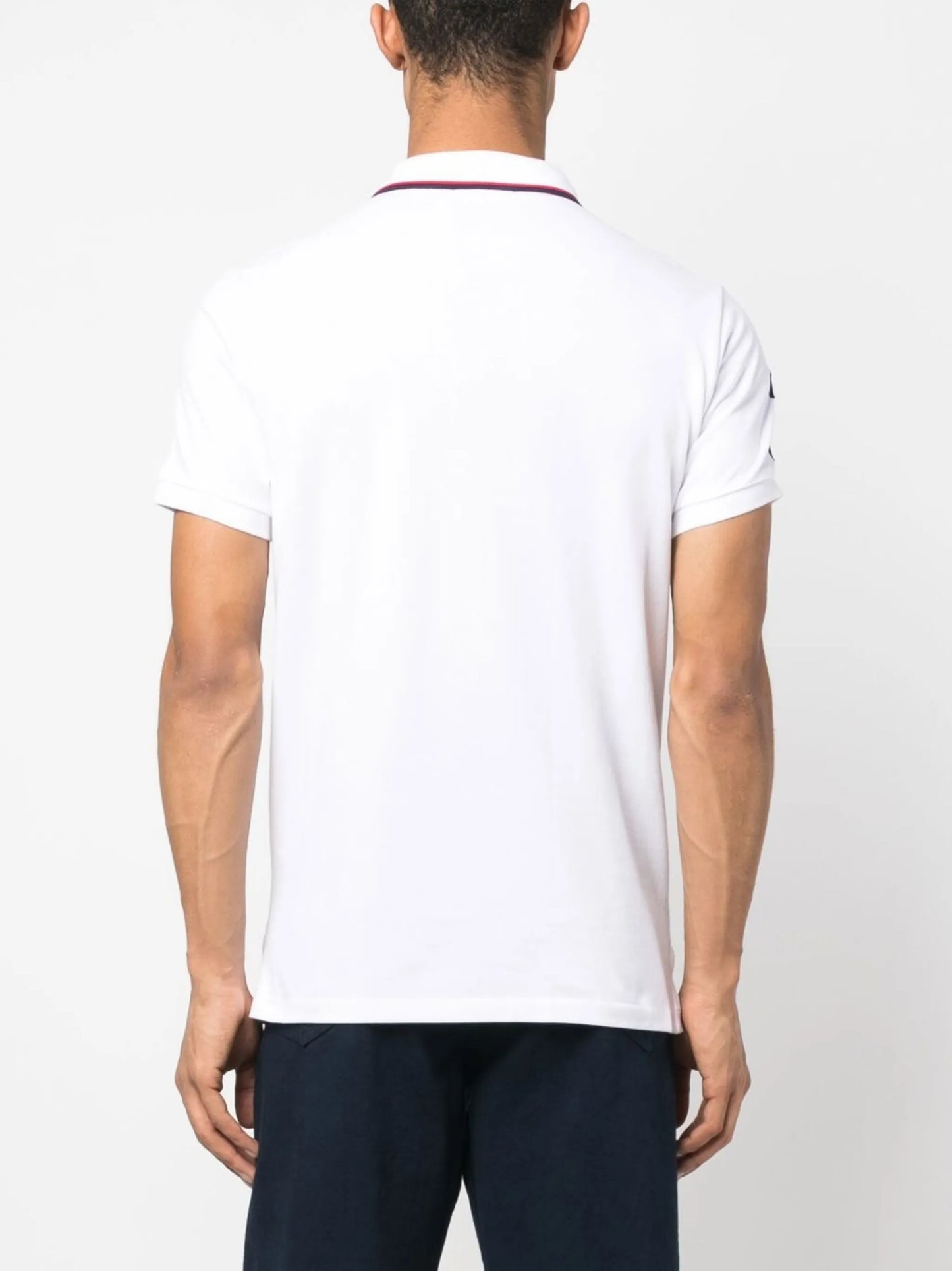 Triple-Pony cotton polo shirt
