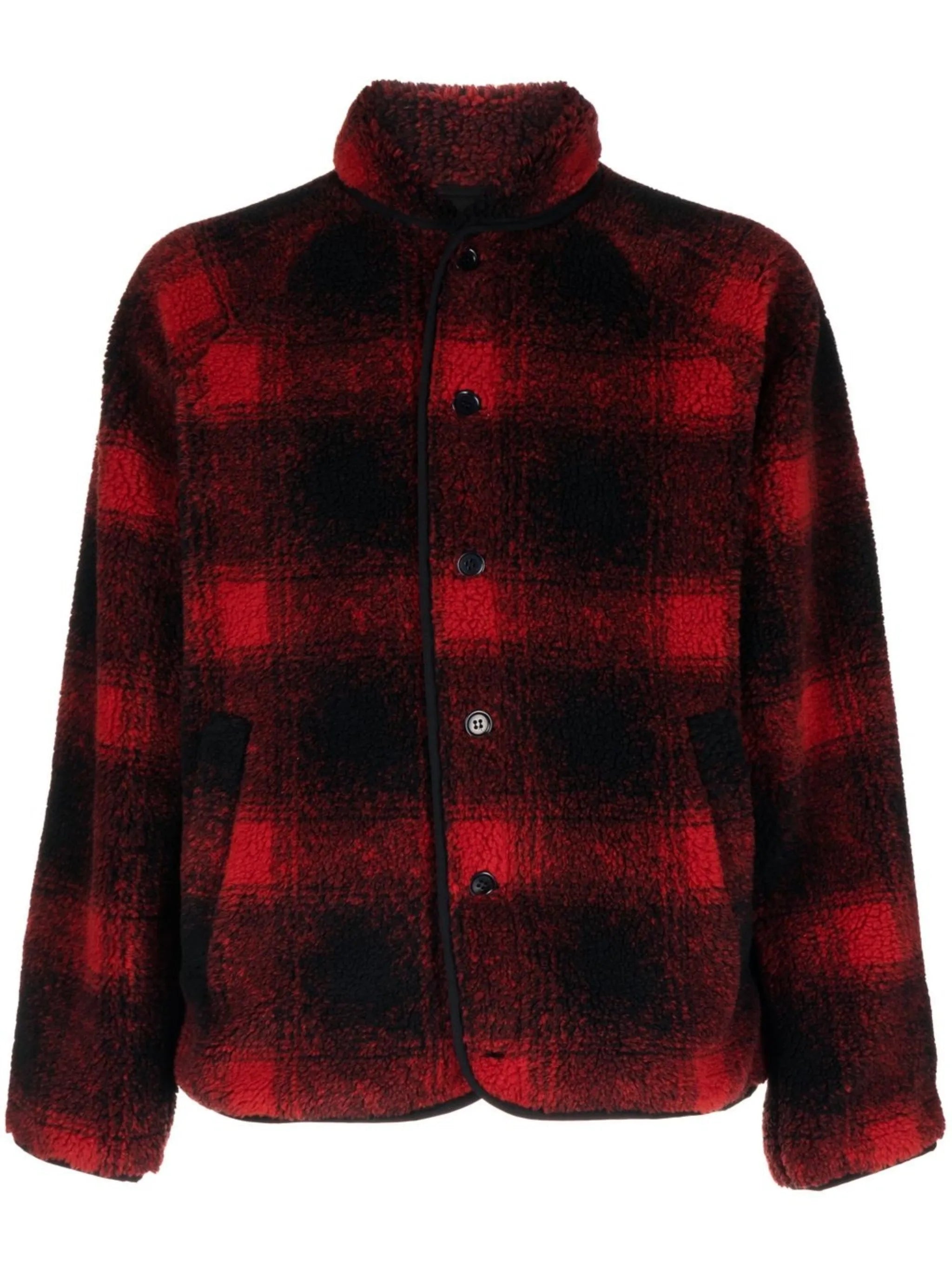 Beach jacquard plaid jacket