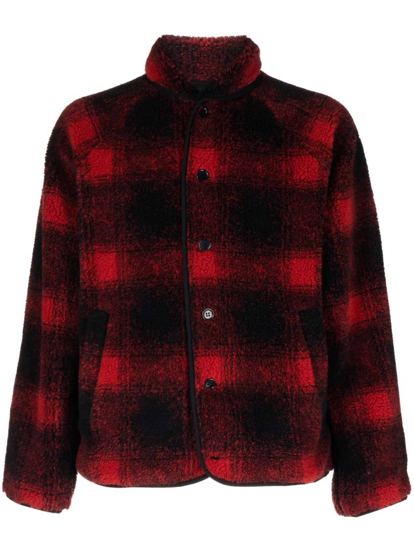 Beach jacquard plaid jacket