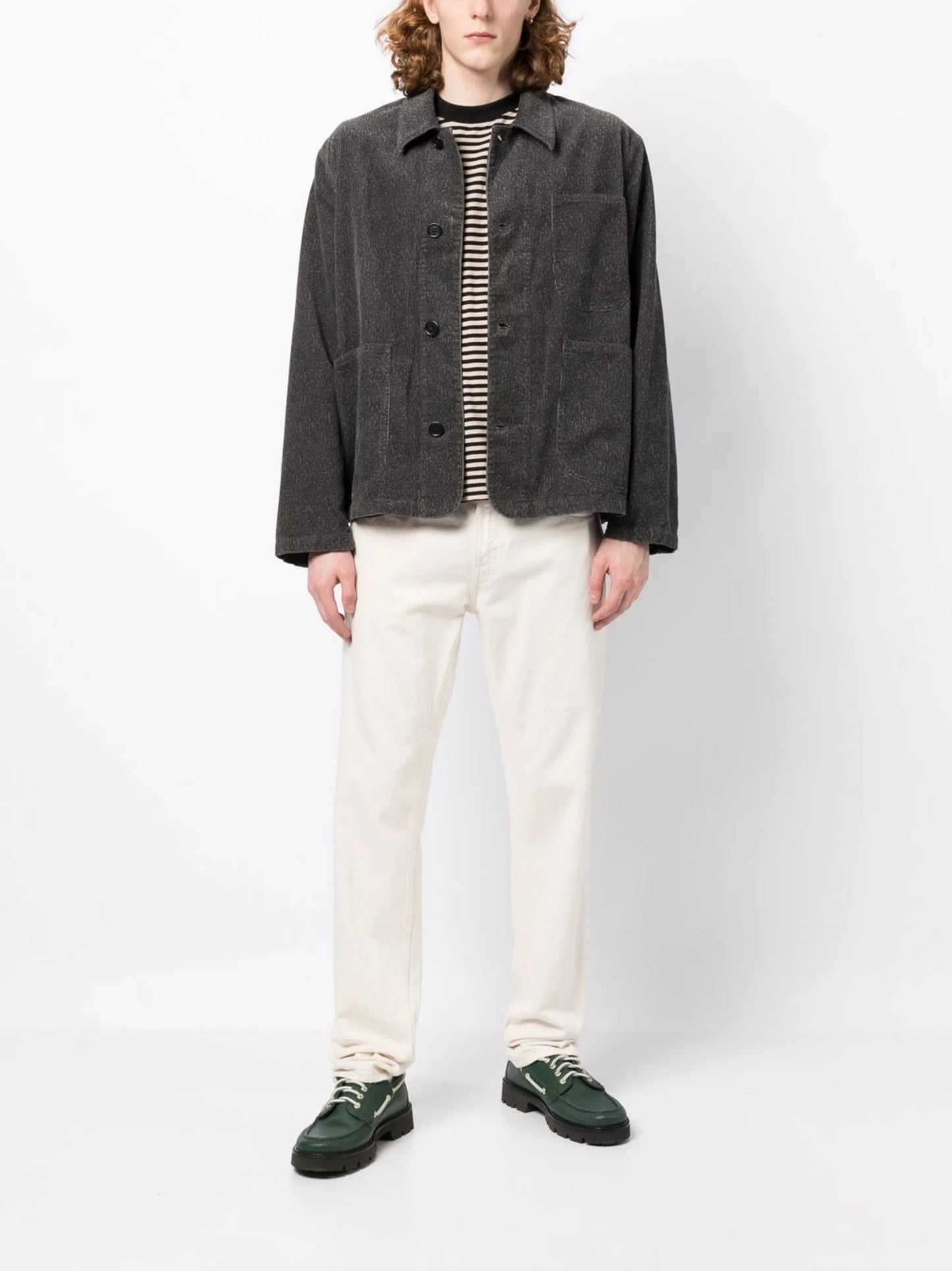 Labour Chore abstract-print jacket