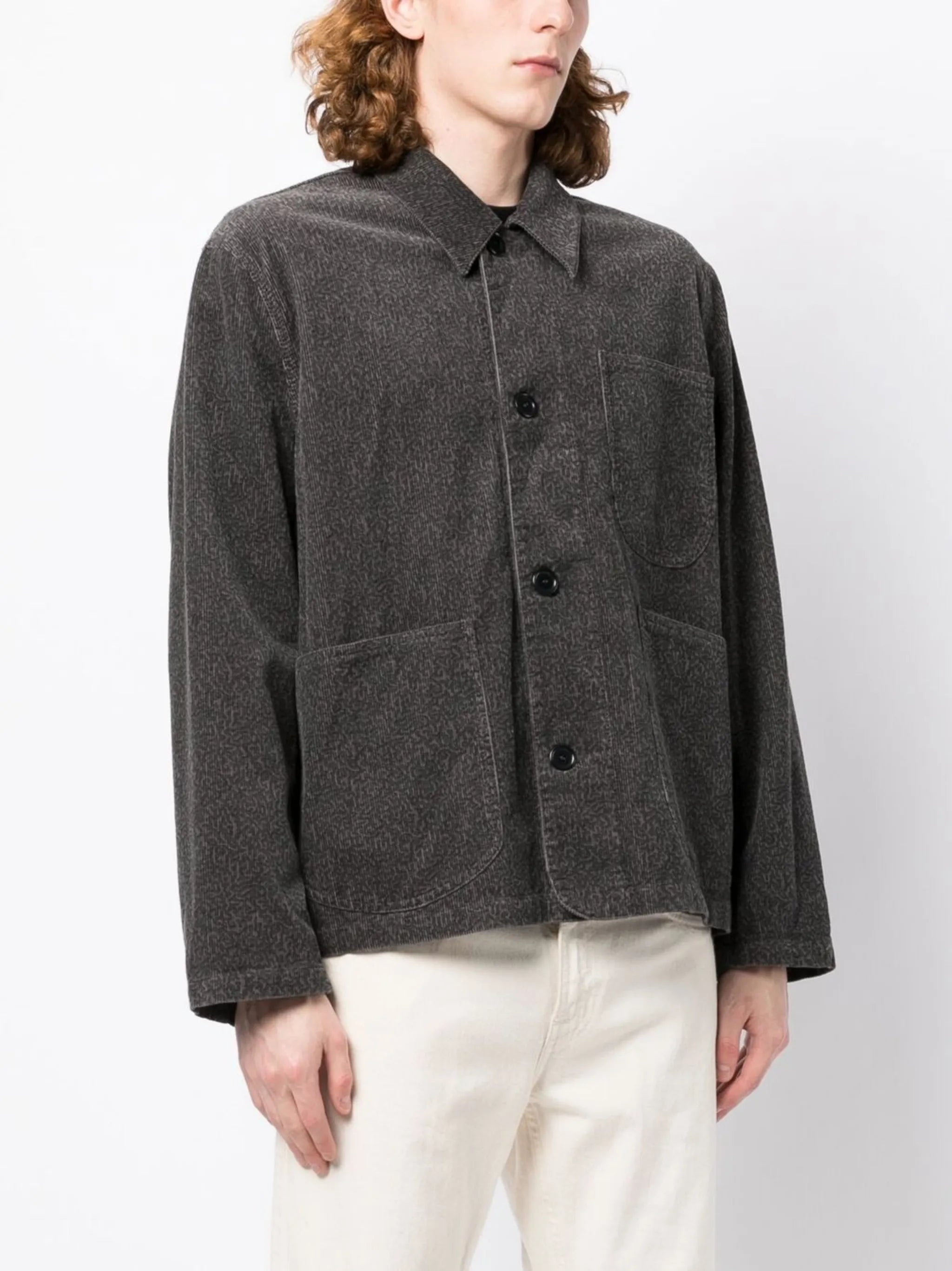 Labour Chore abstract-print jacket