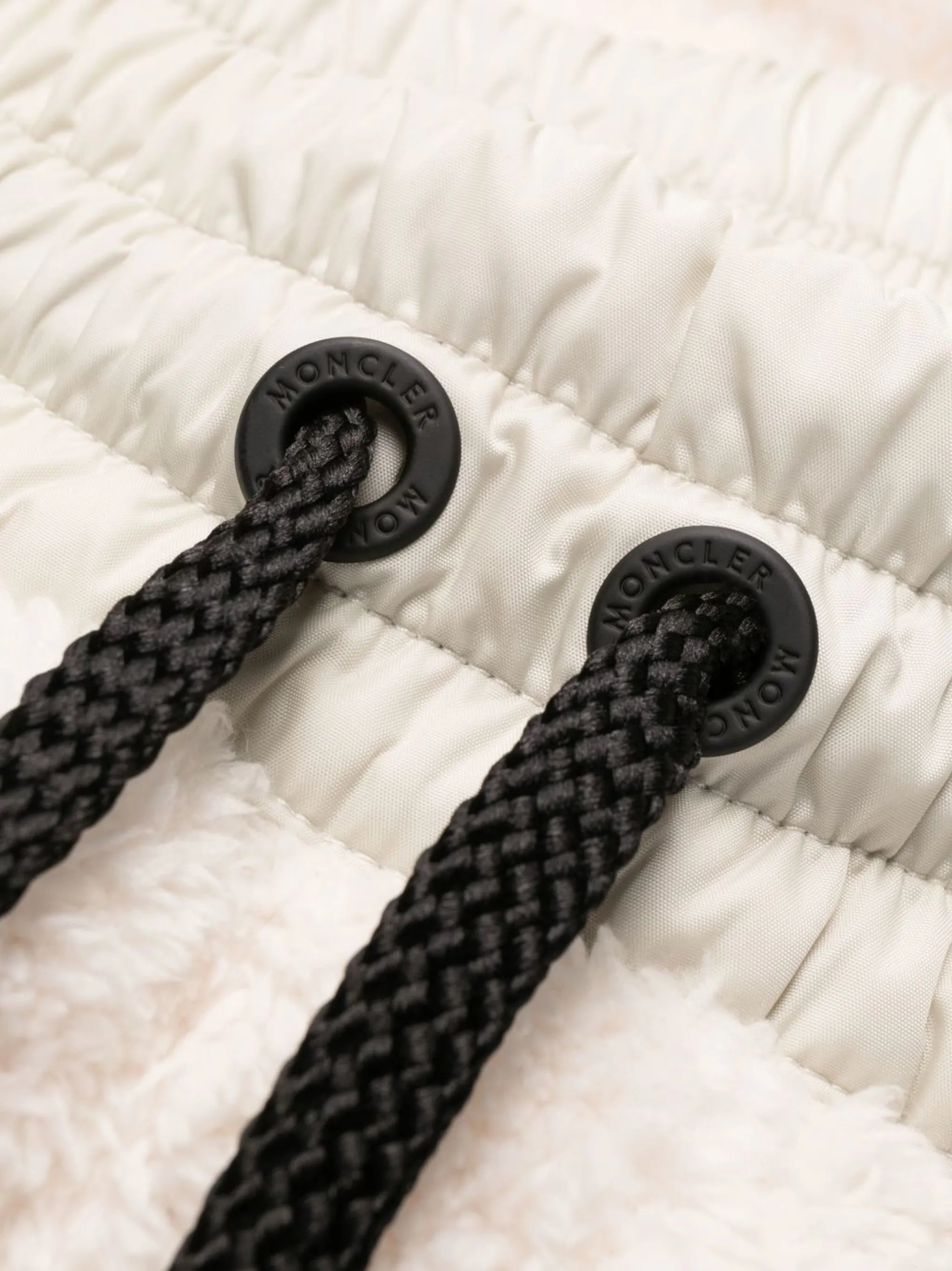 textured tapered-leg track pants