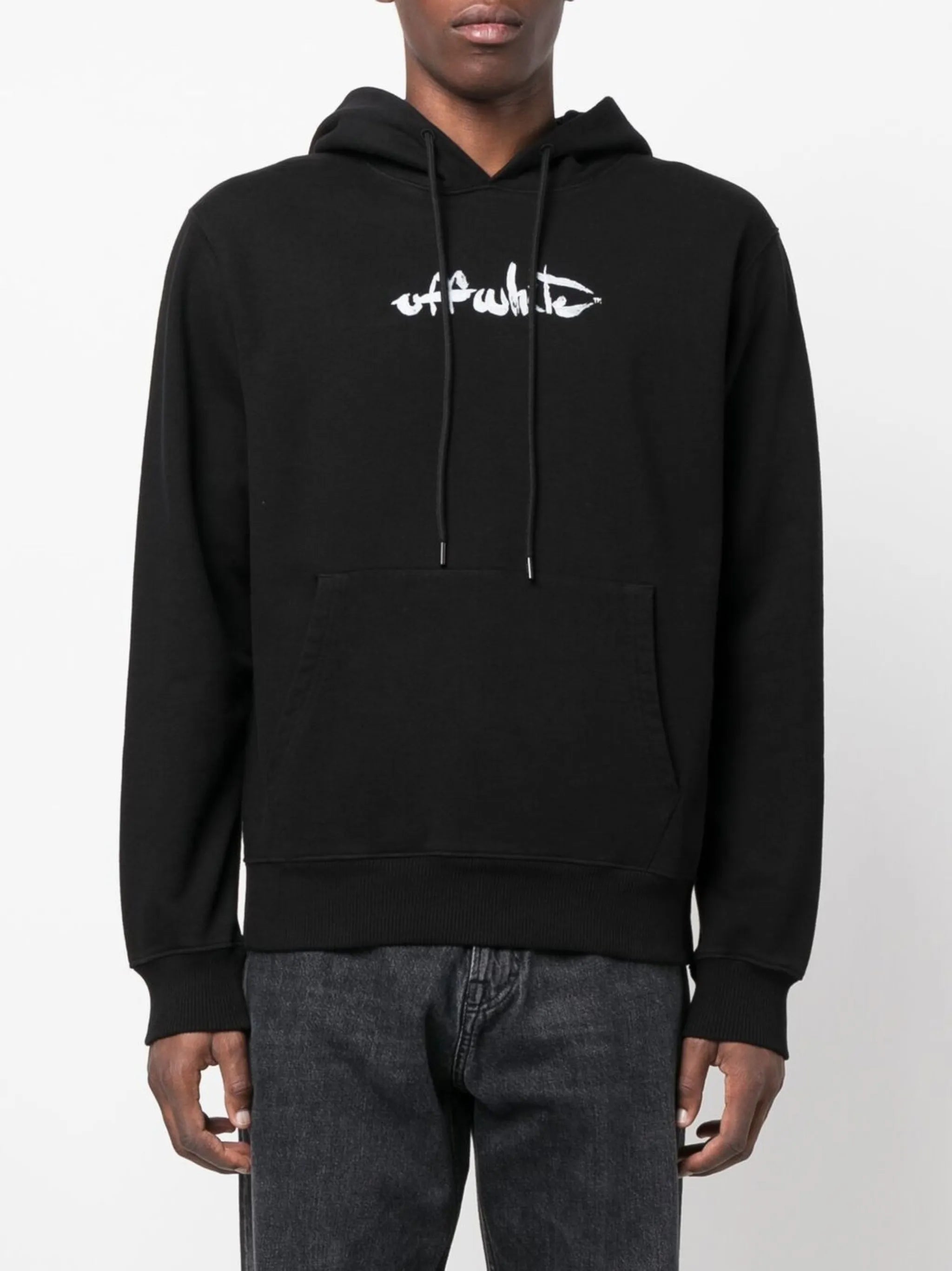 Arrows-print hoodie