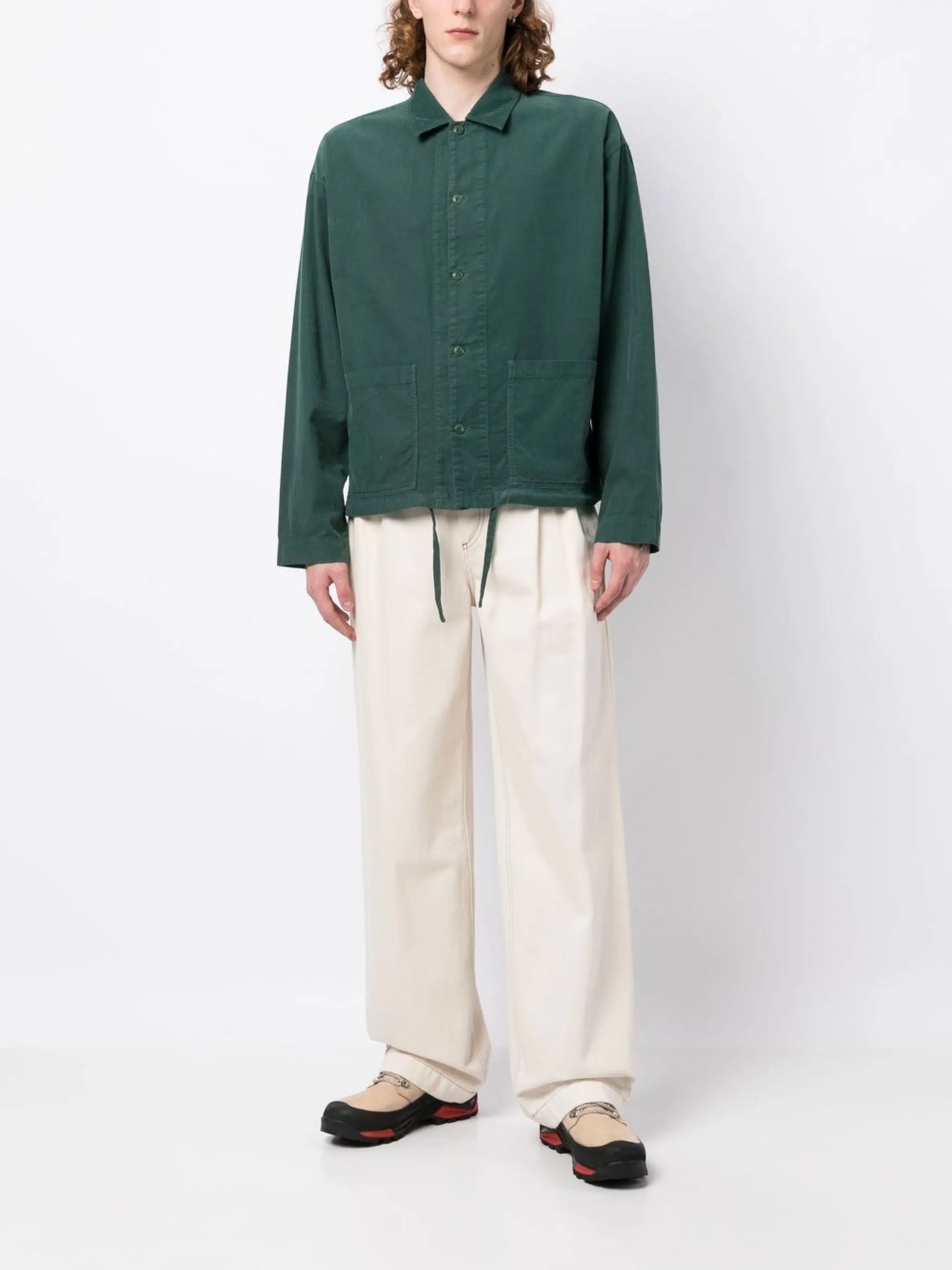 PJ long-sleeve overshirt