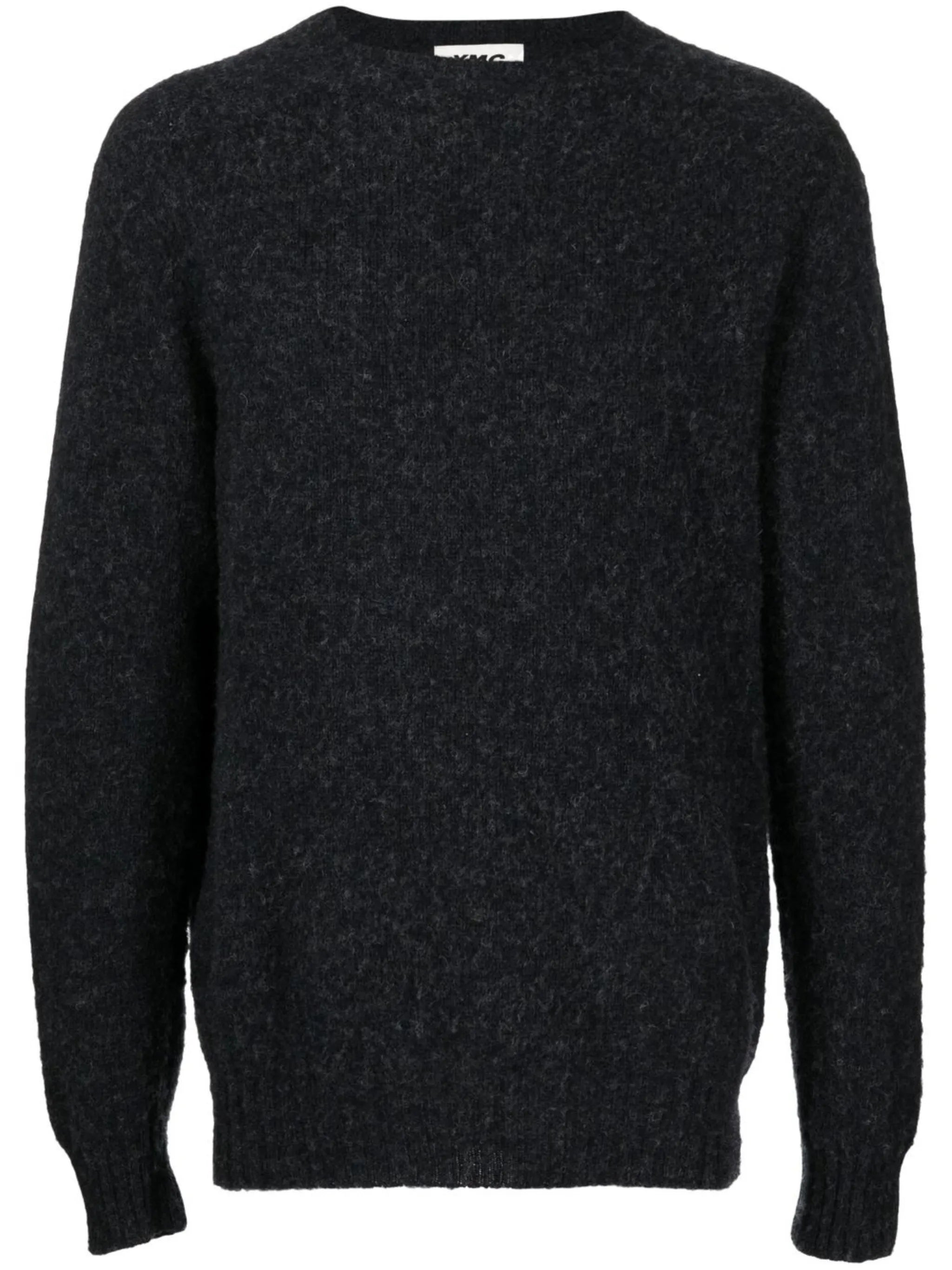 Suedehead wool jumper