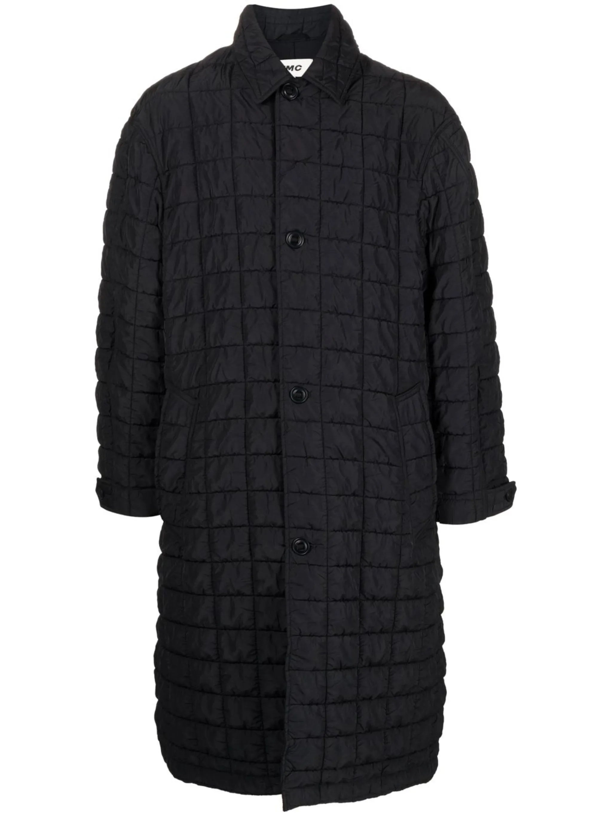 Military quilted coat